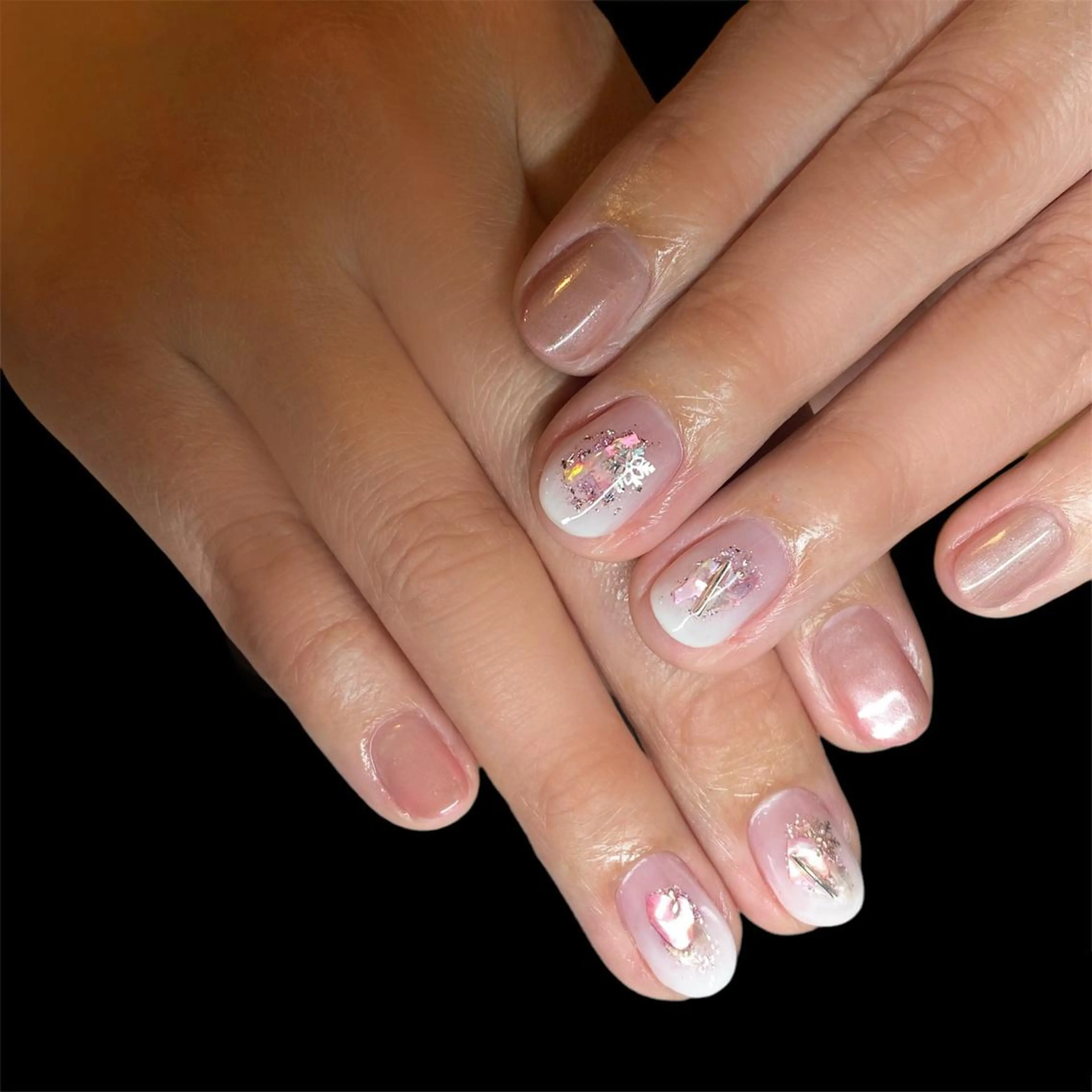 ネイル キラキラネイル 冬ネイル 〜Nail Tailor〜　ネイルテイラー所属・NailTailor ネイルテイラーのネイルデザイン