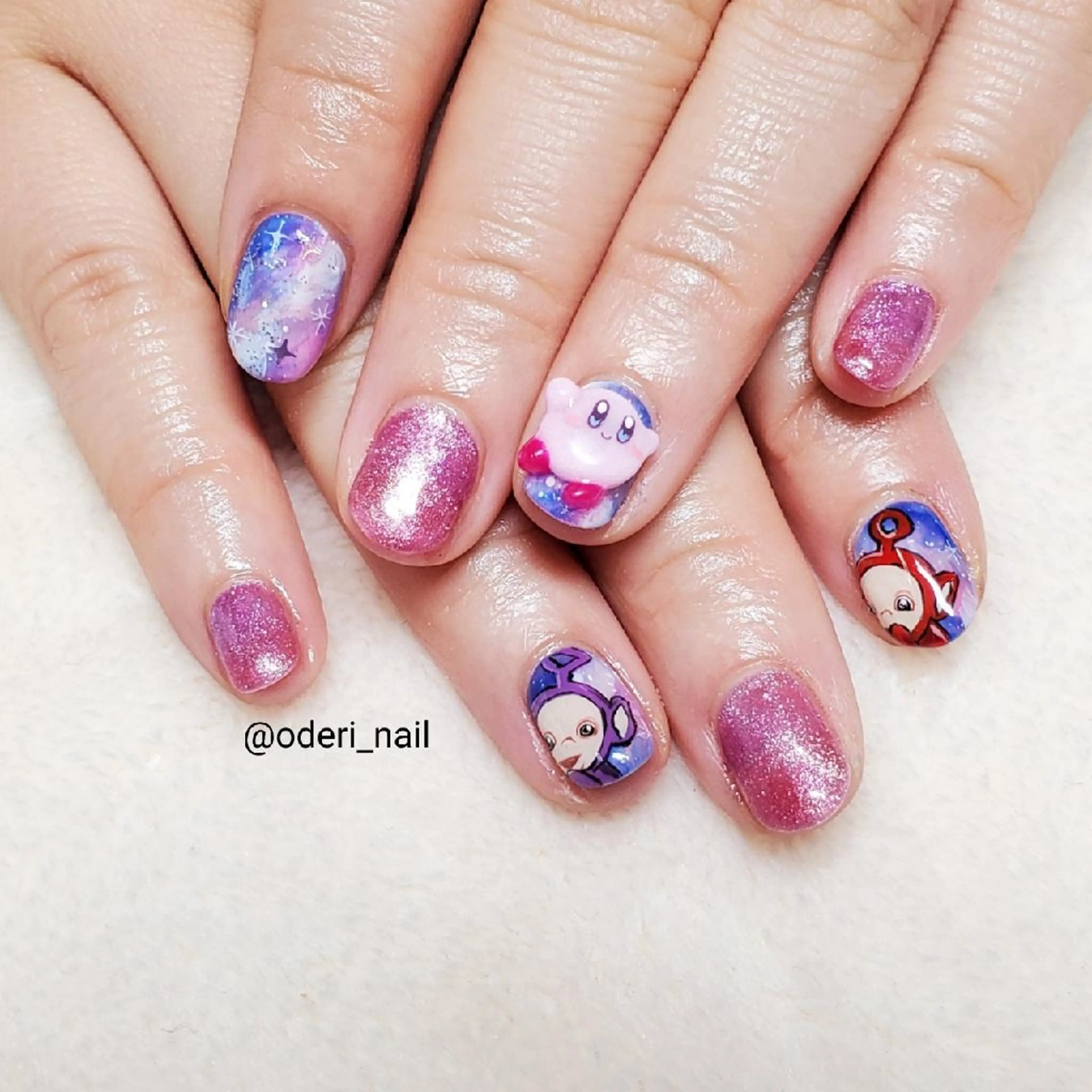 ネイル アートネイル ジェルネイル おで@ oderi_nailのネイルデザイン