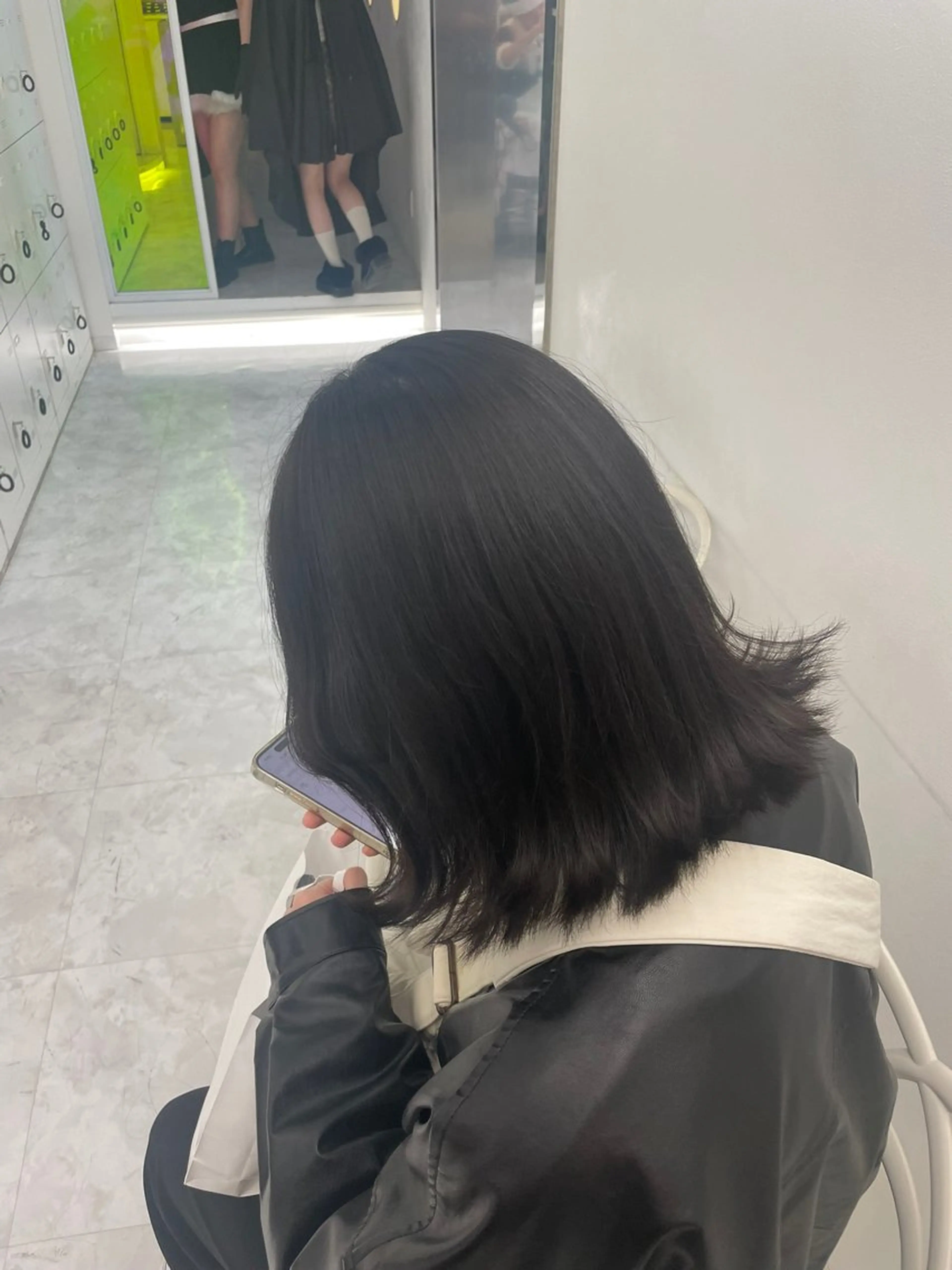 ミディアム カラー 中韓レイヤー/ ブラウン🤎はやとのヘアスタイル