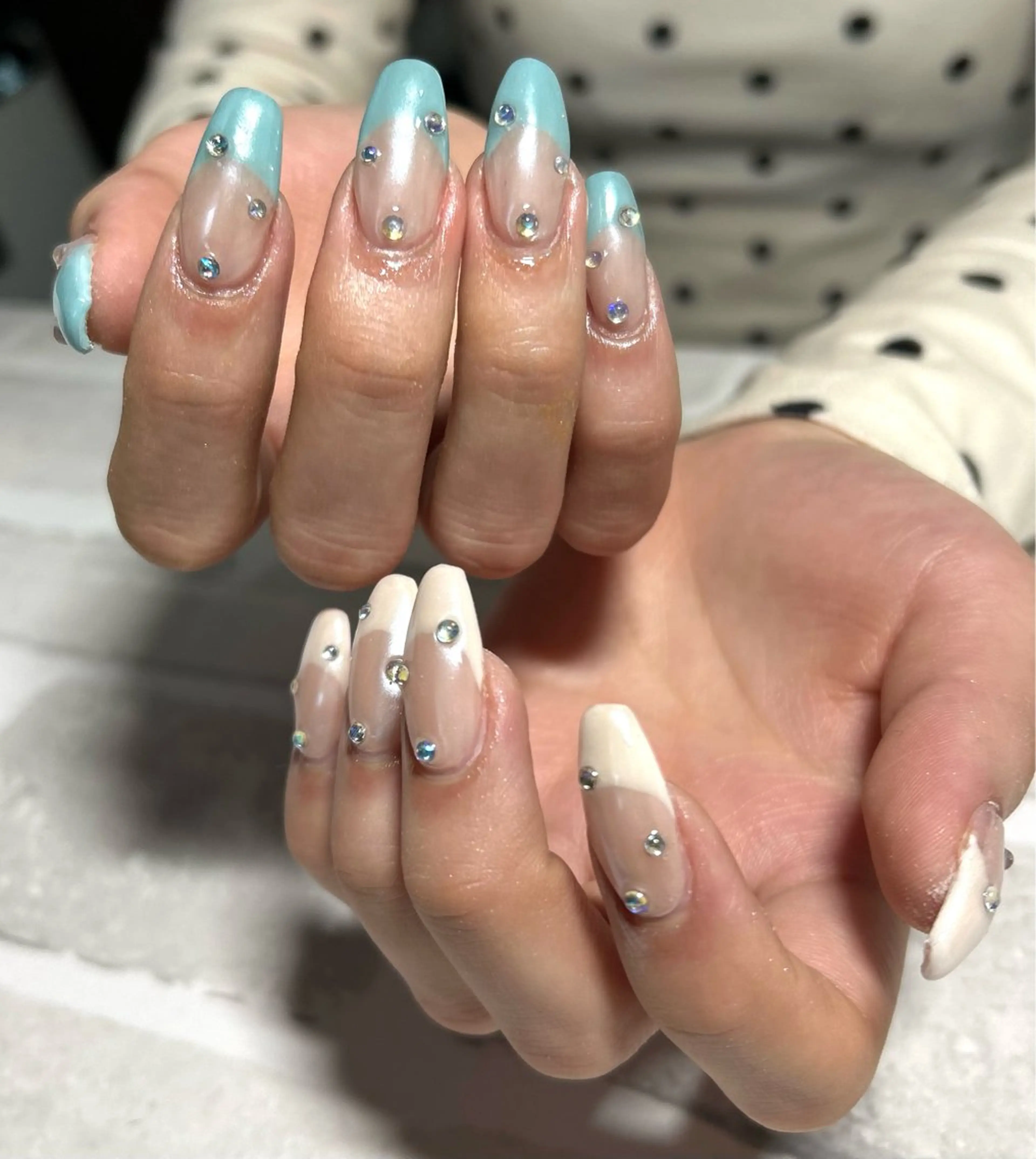 ミディアム ハンドネイル 2dy所属・2DY NAIL SALONのネイルデザイン