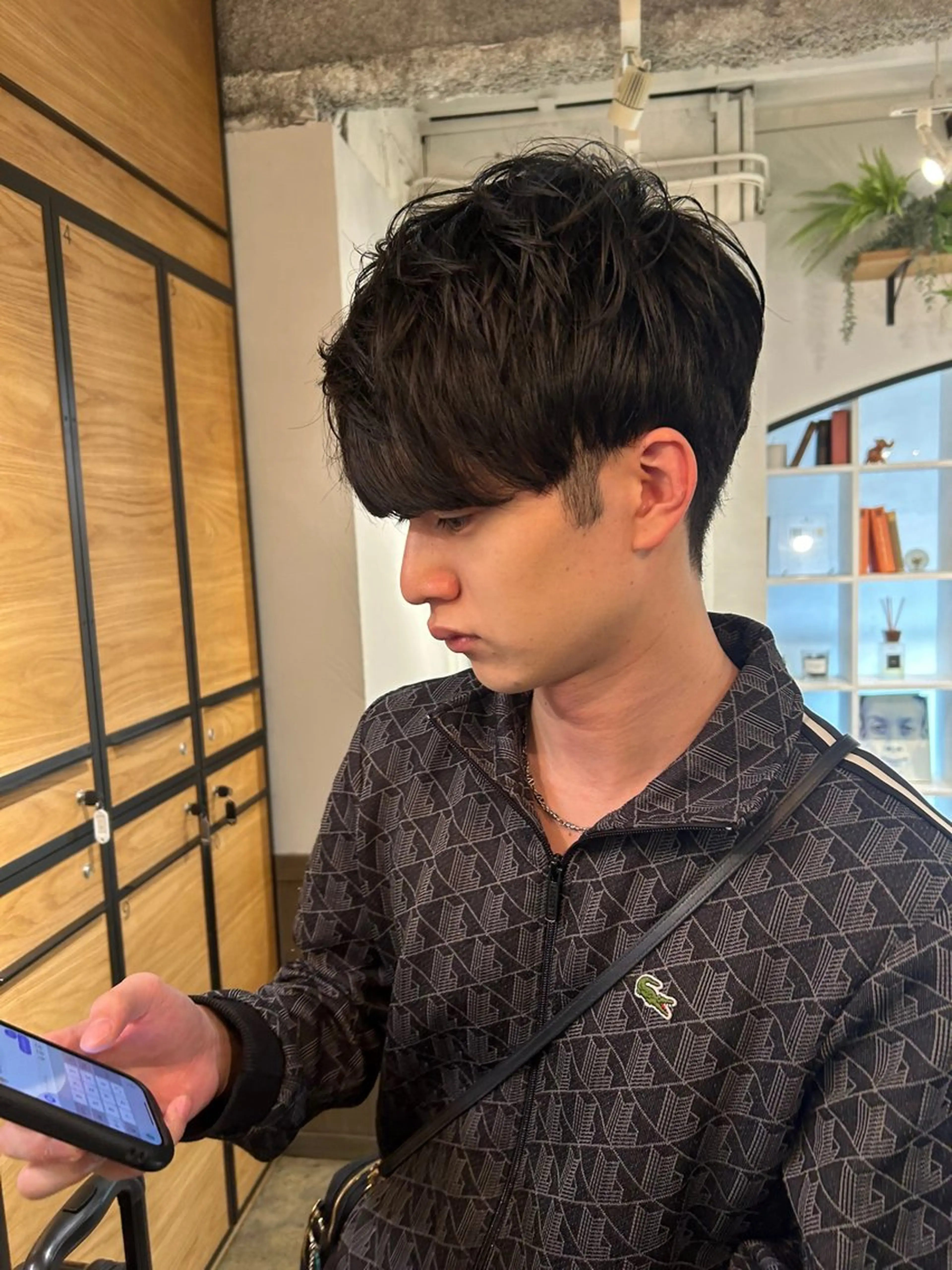 ショート メンズ カット アレンジ/新宿 透明感カラー/ヤノのヘアスタイル