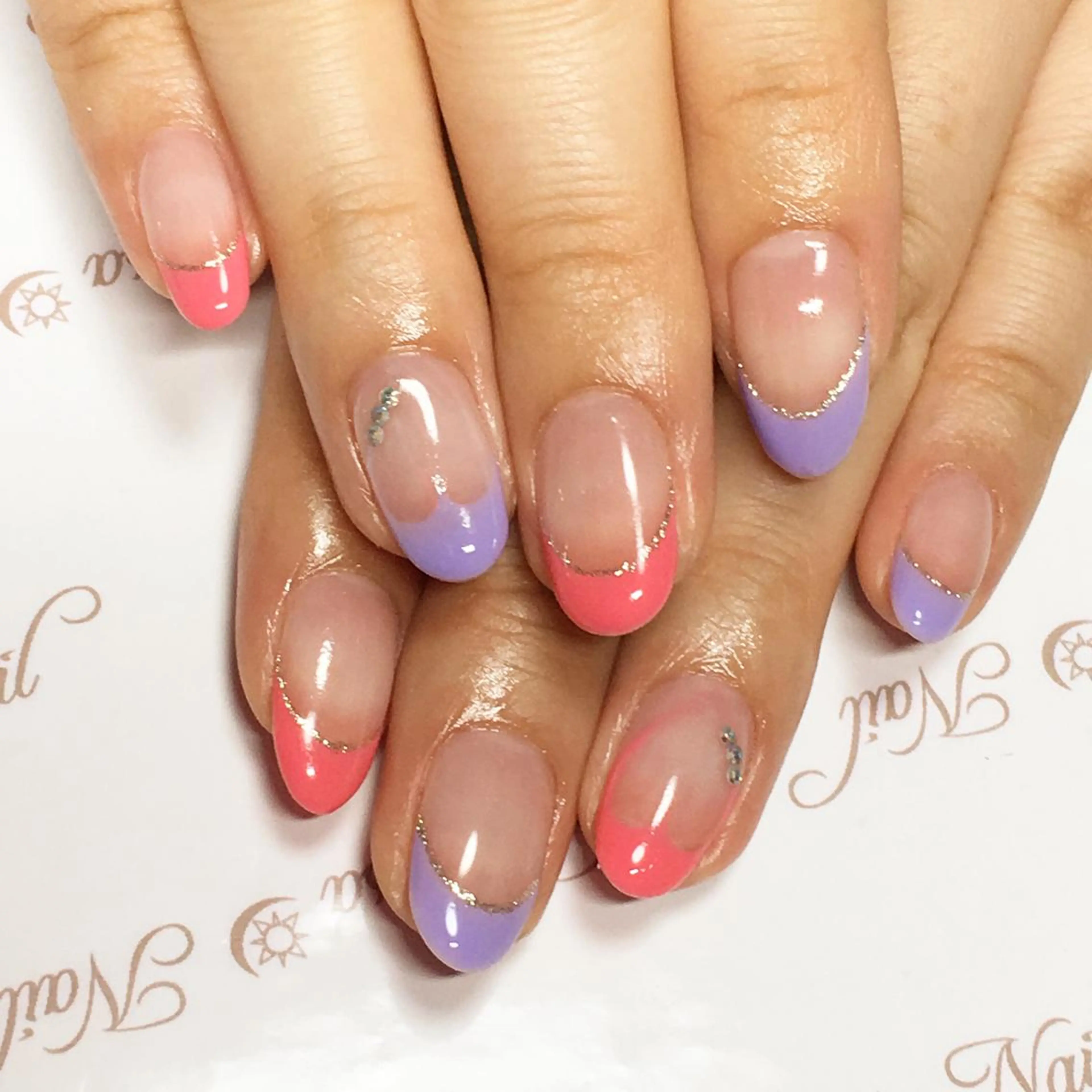 ネイル ストーンネイル preciosa.nail所属・久場 晴美のネイルデザイン