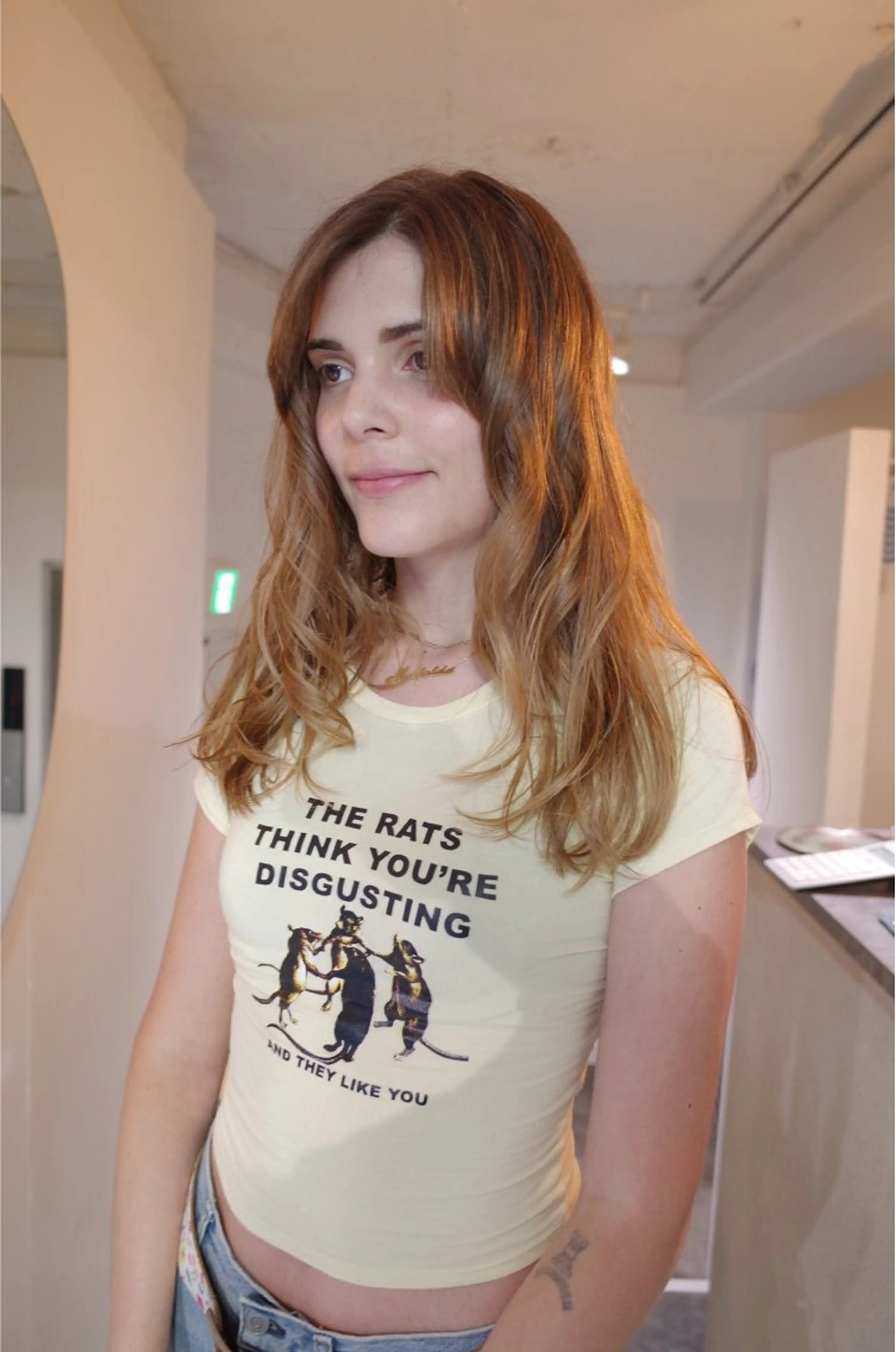 セミロング 髪質改善/ブリーチ EITOのヘアスタイル