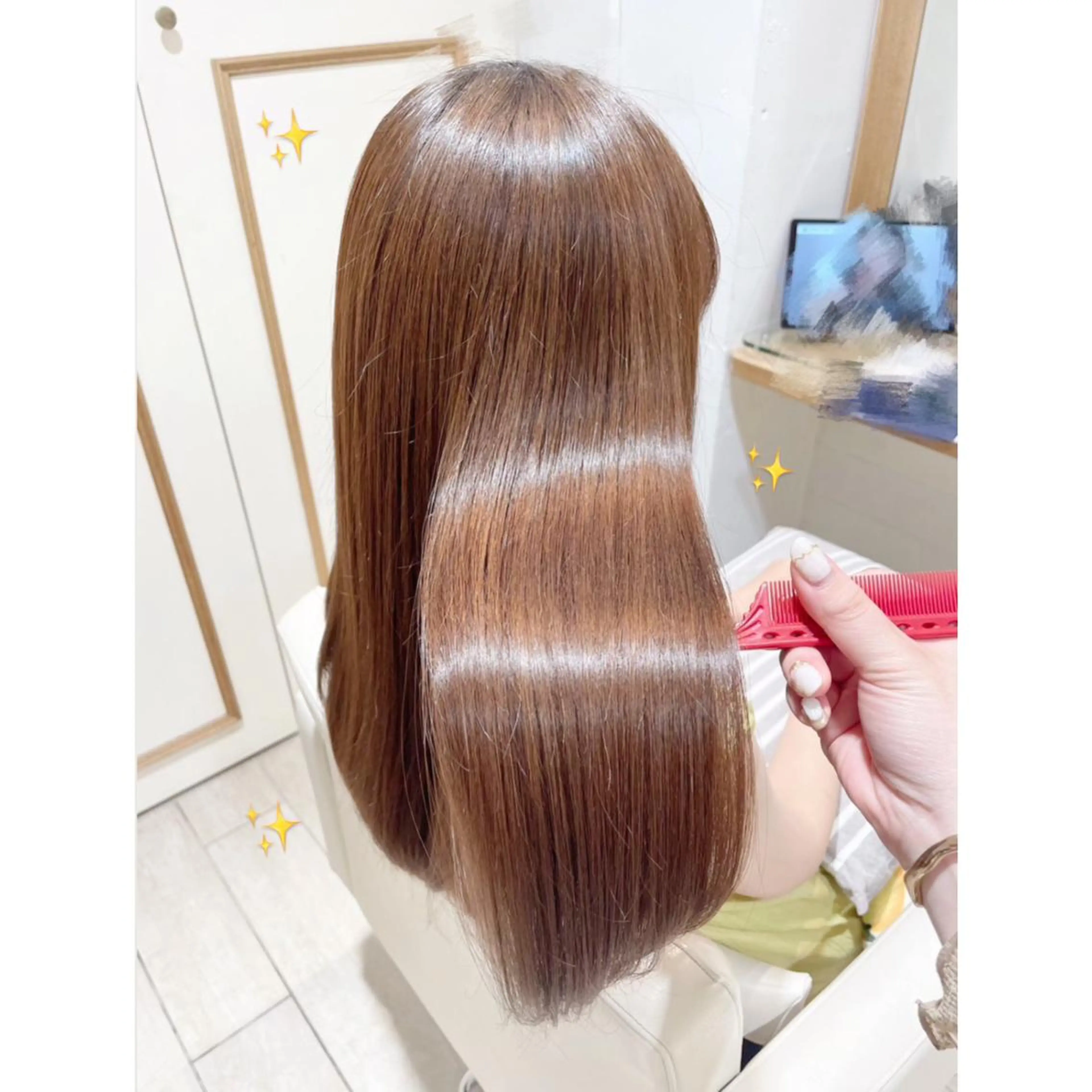 ロング トリートメント 松森 小夏のヘアスタイル