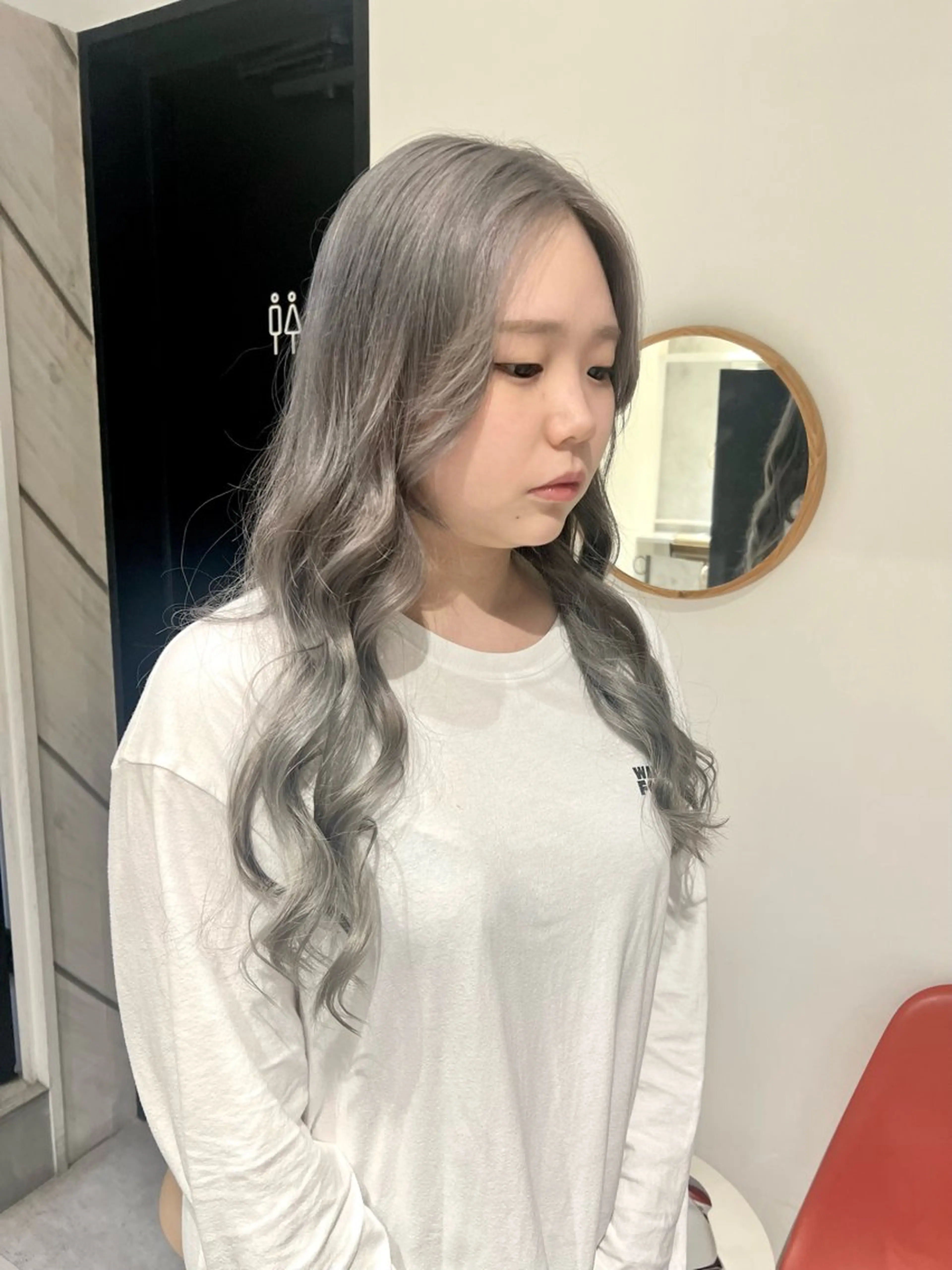 ロング ai 梅田/暖色カラーのヘアスタイル