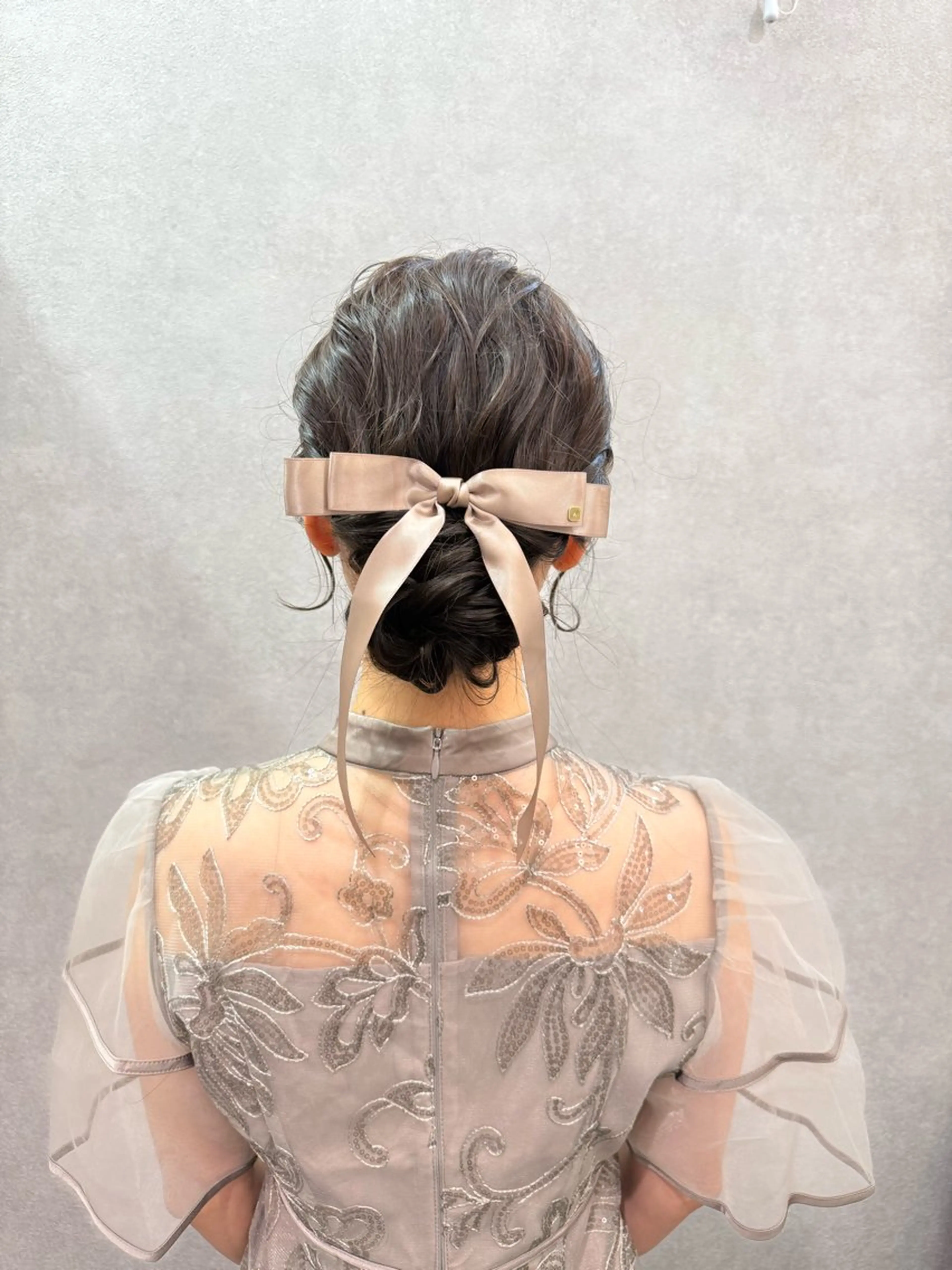 セミロング ヘアアレンジ ヘアセット まとまるボブ🌼 アレンジ🌼鴨下穂香のヘアスタイル