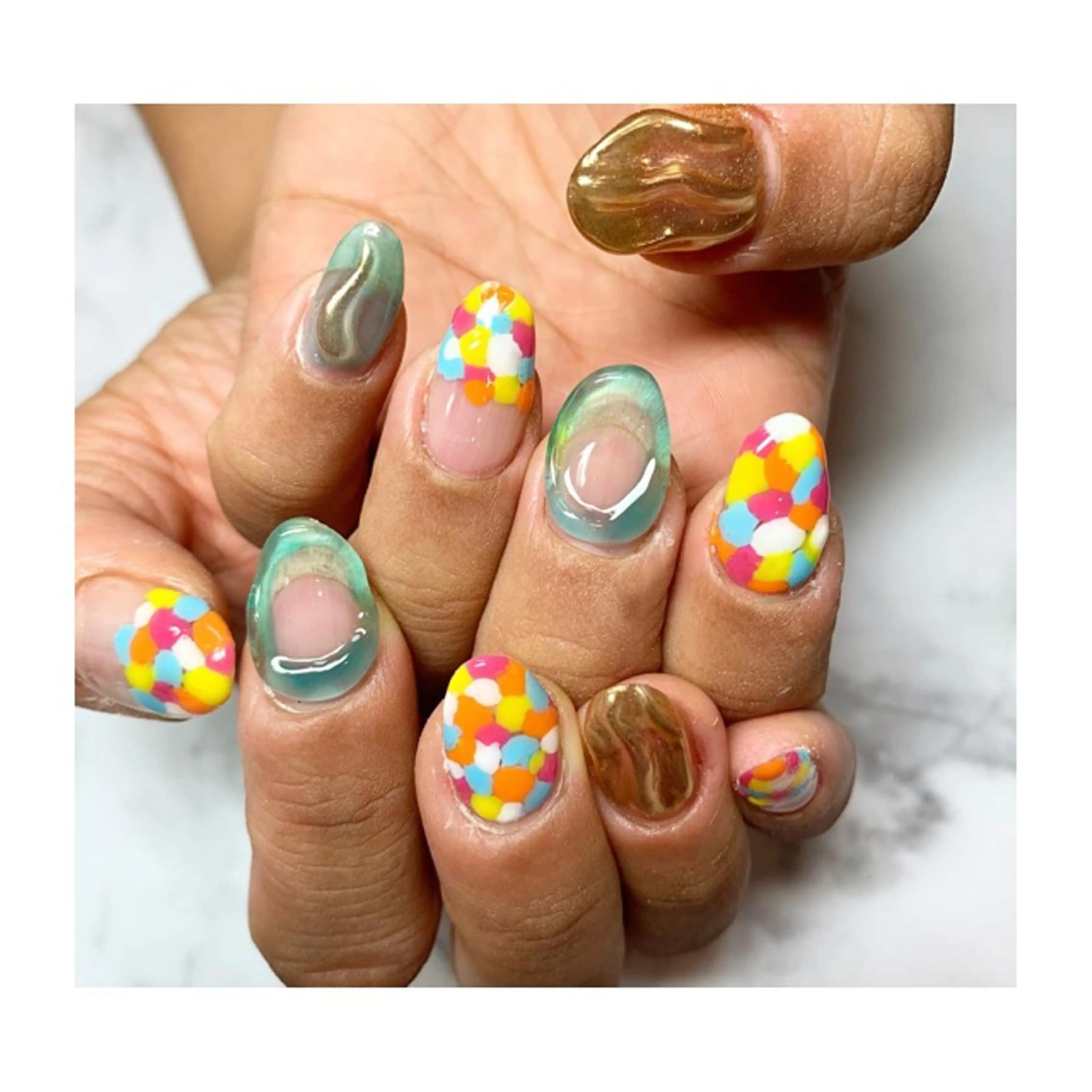 ネイル 駒月 明日香のネイルデザイン