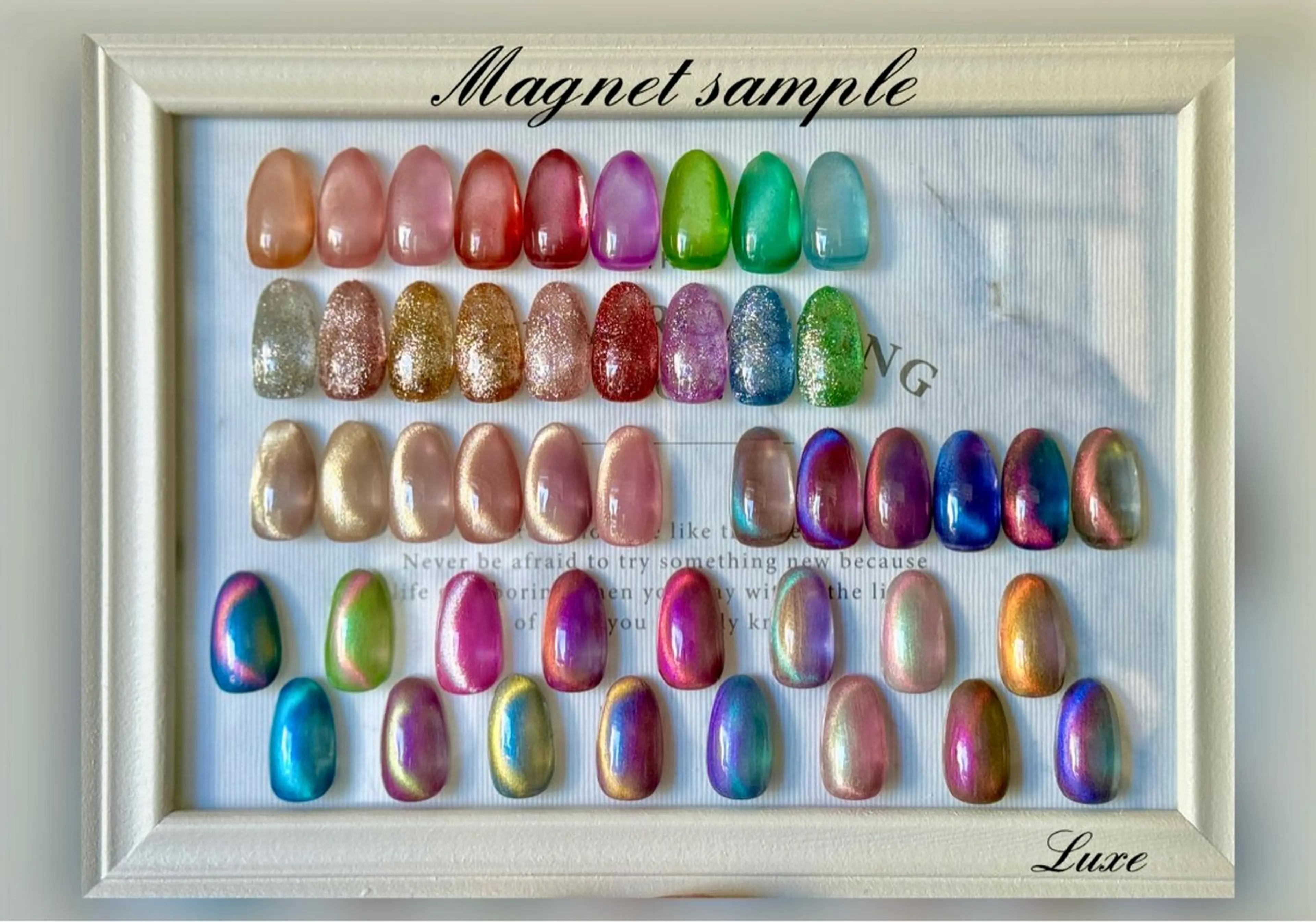ネイル マグネットネイル Nailsalon   Luxe所属・nail salon Luxe【リュクス】のネイルデザイン