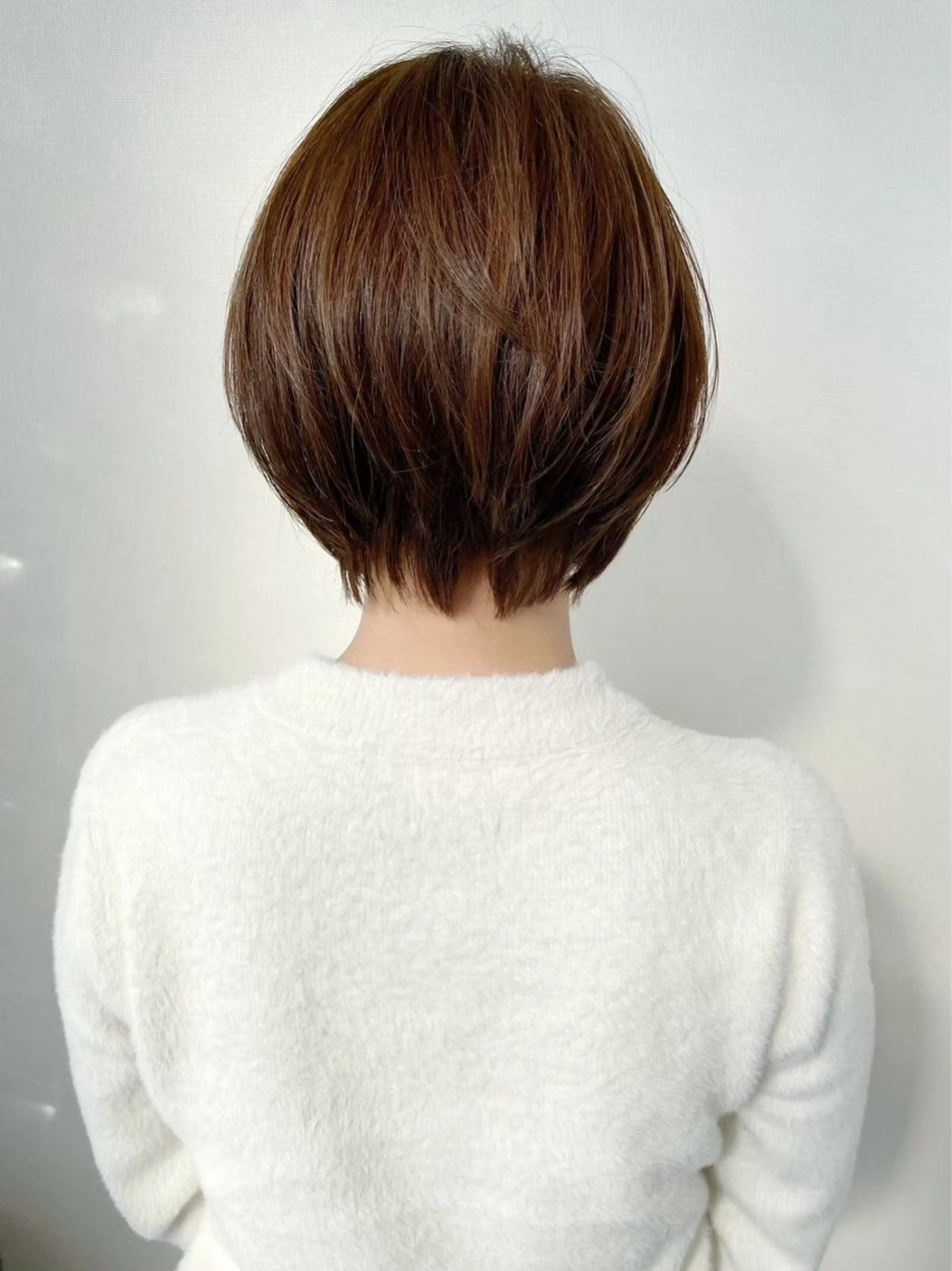 ショート ボブ/ショートボブ/ 岡山駅/別曽遥也のヘアスタイル