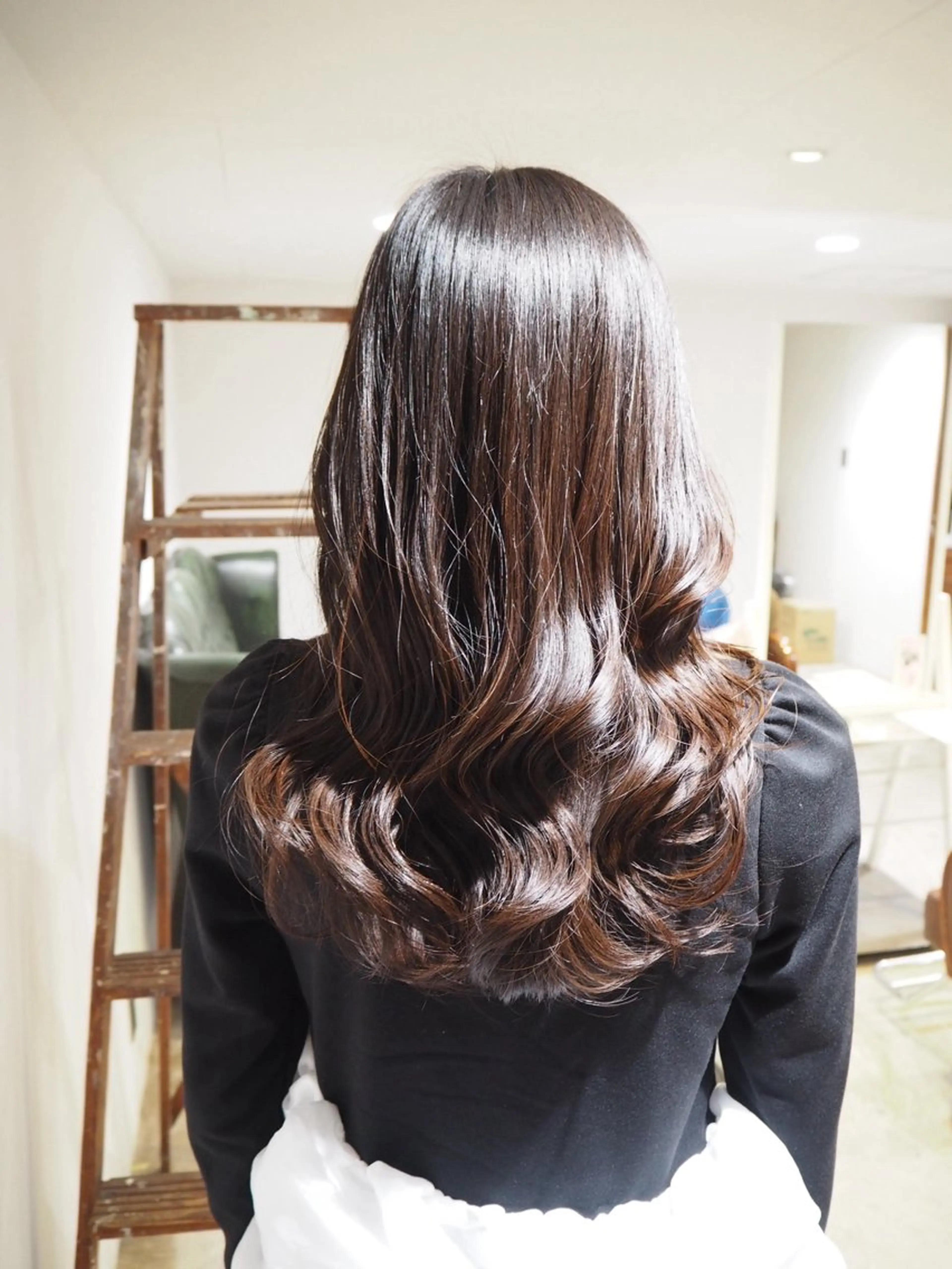 ロング nishihama nanaのヘアスタイル