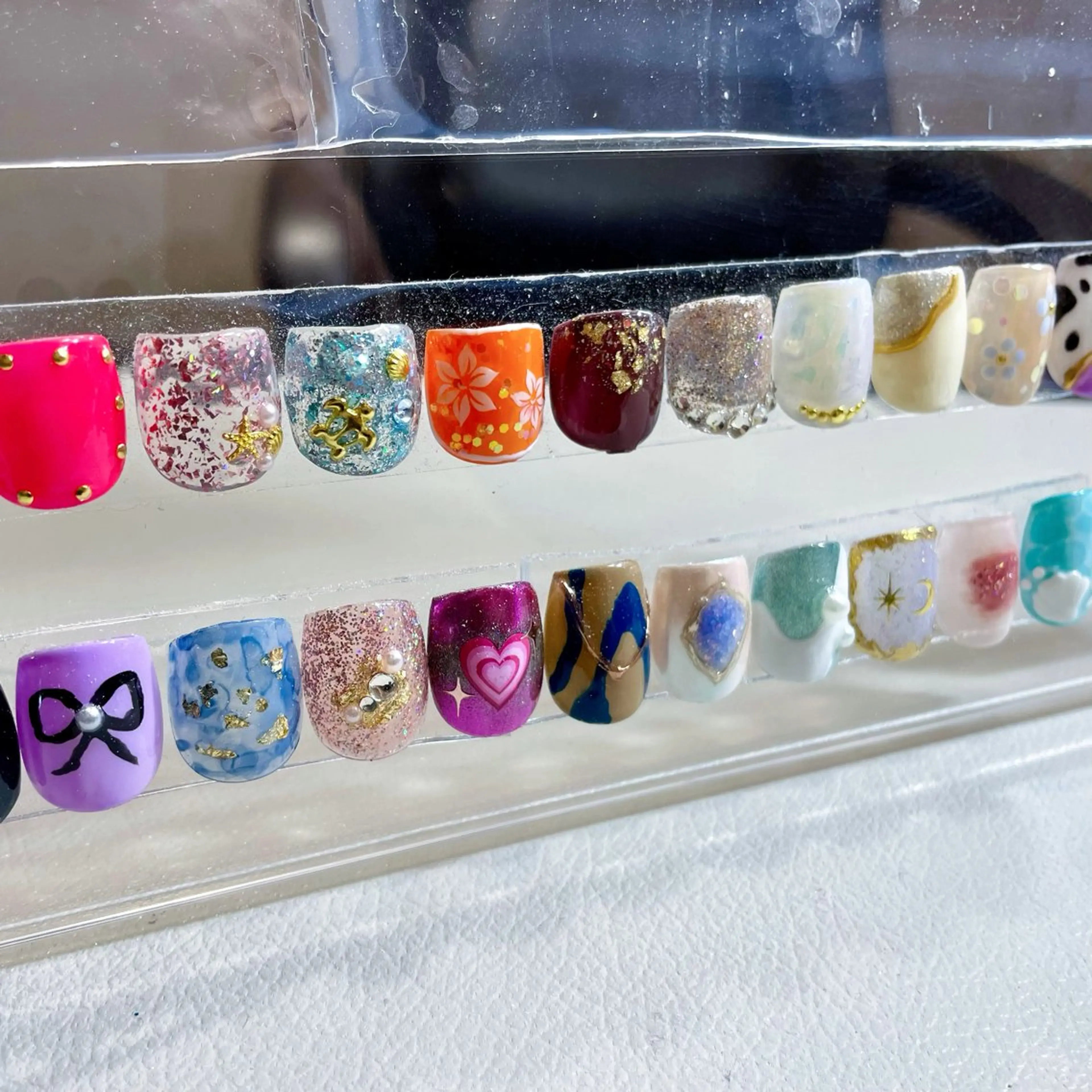 ネイル アートネイル フットネイル フットネイル jujur HARUKA🌸のネイルデザイン