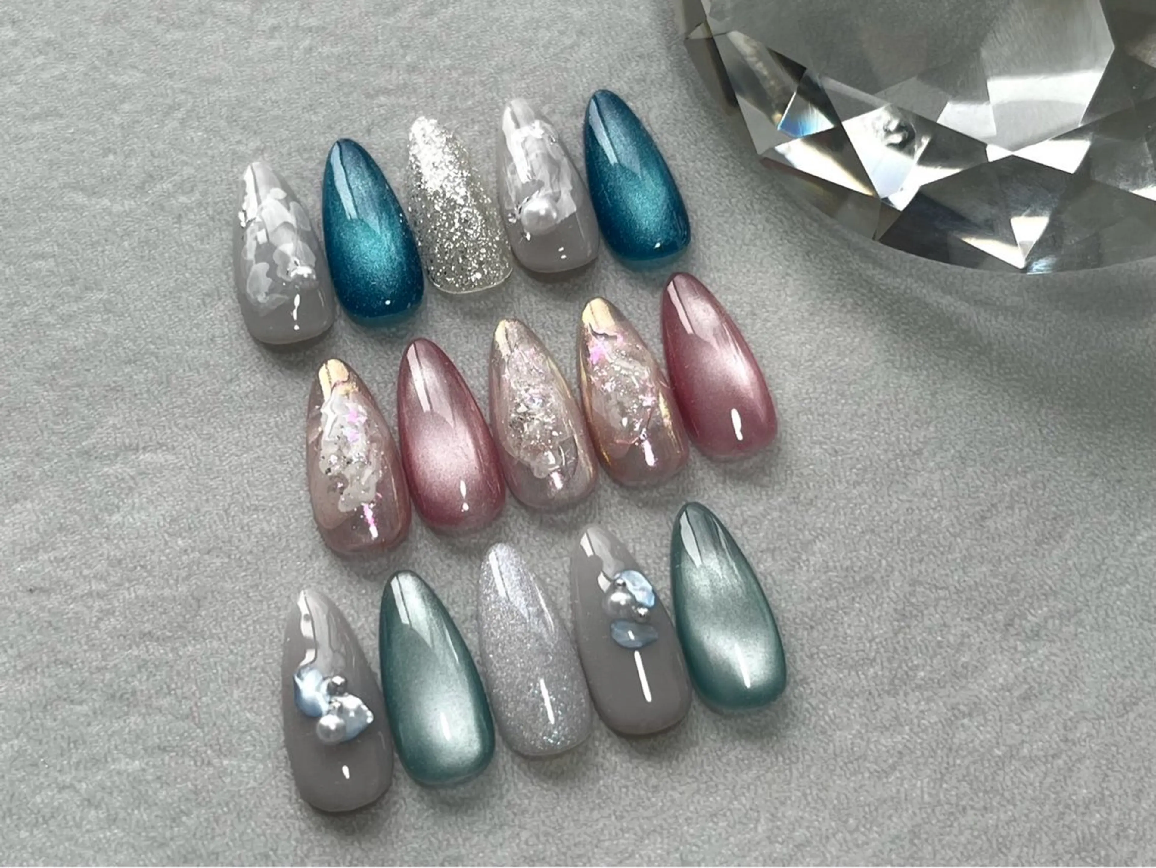 ネイル ニュアンスネイル joieange嶋田 心斎橋店Nail🦋のネイルデザイン