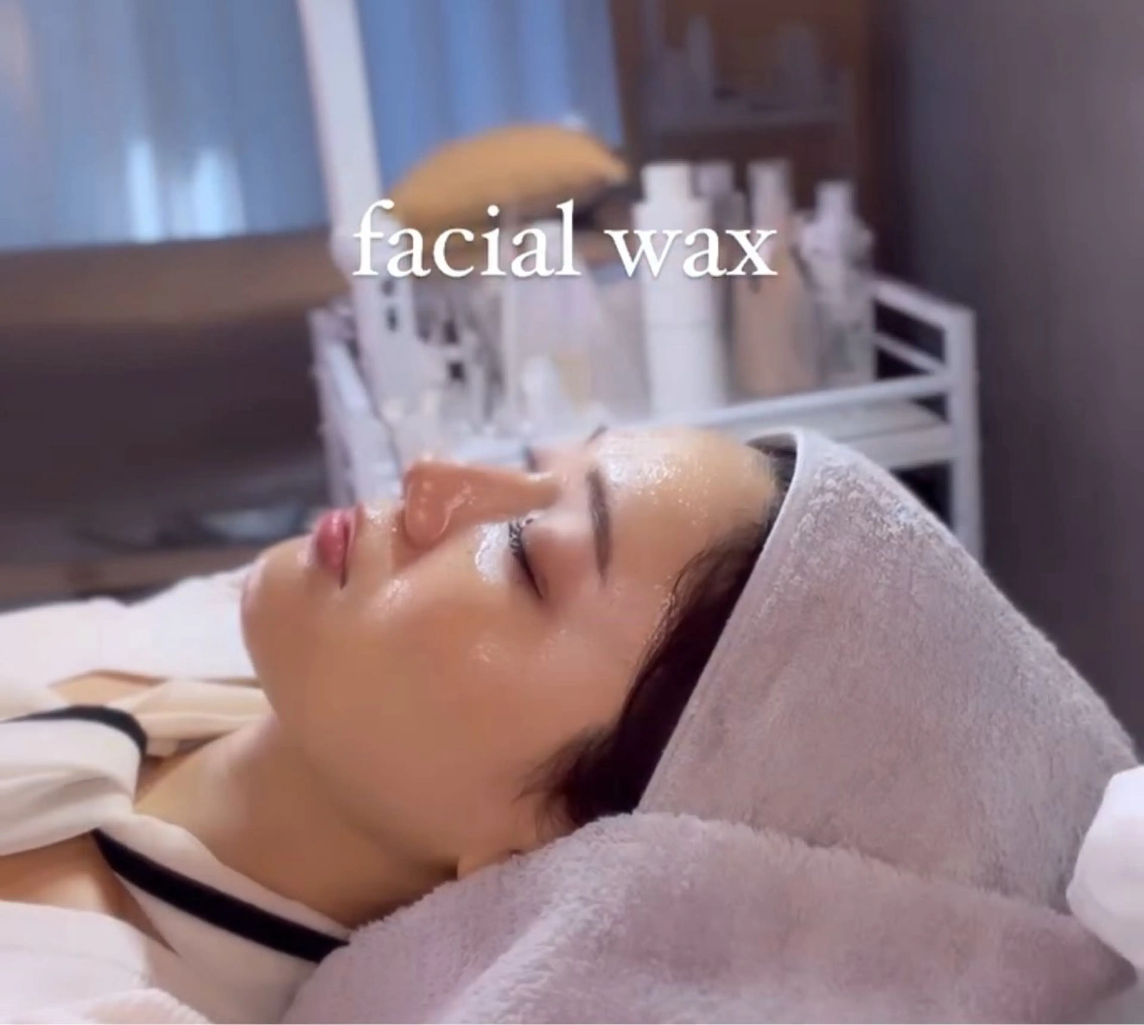 【フェイスwaxトリートメント】お顔の産毛、角質ケアに♪ツルツル肌＋似合わせデザインで私らしい美しい眉への写真