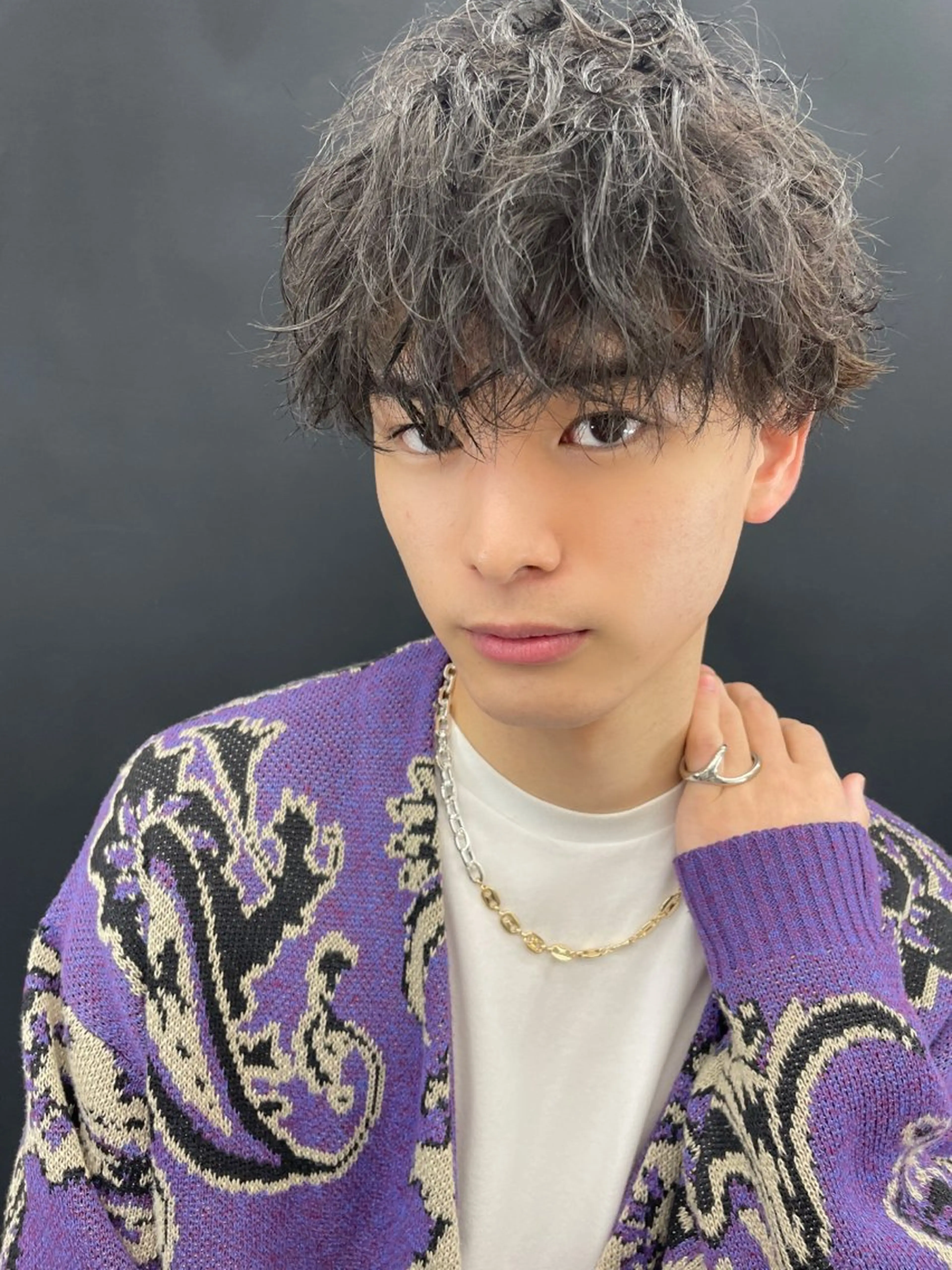 パーマ メンズ Maki マキのヘアスタイル