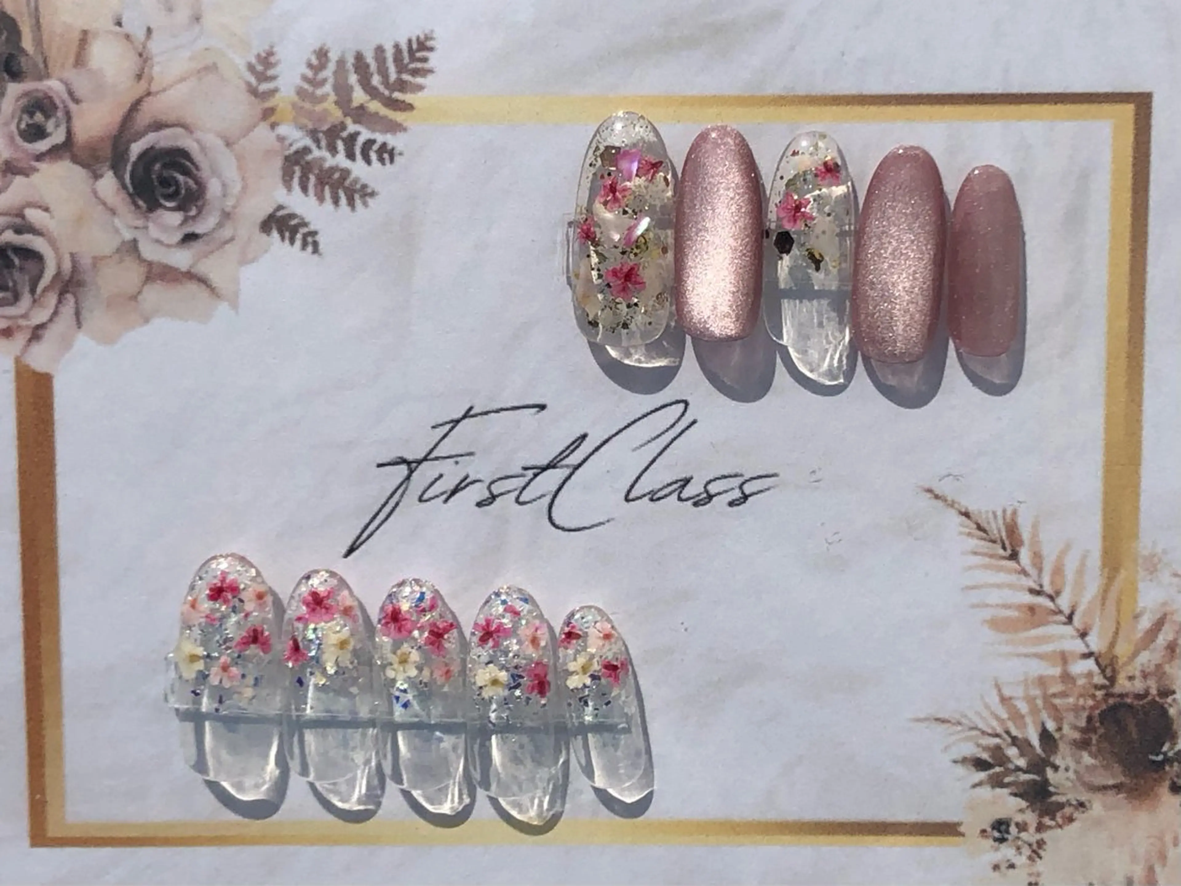 ネイル 長さ出し ハンドネイル 。 YURiのネイルデザイン