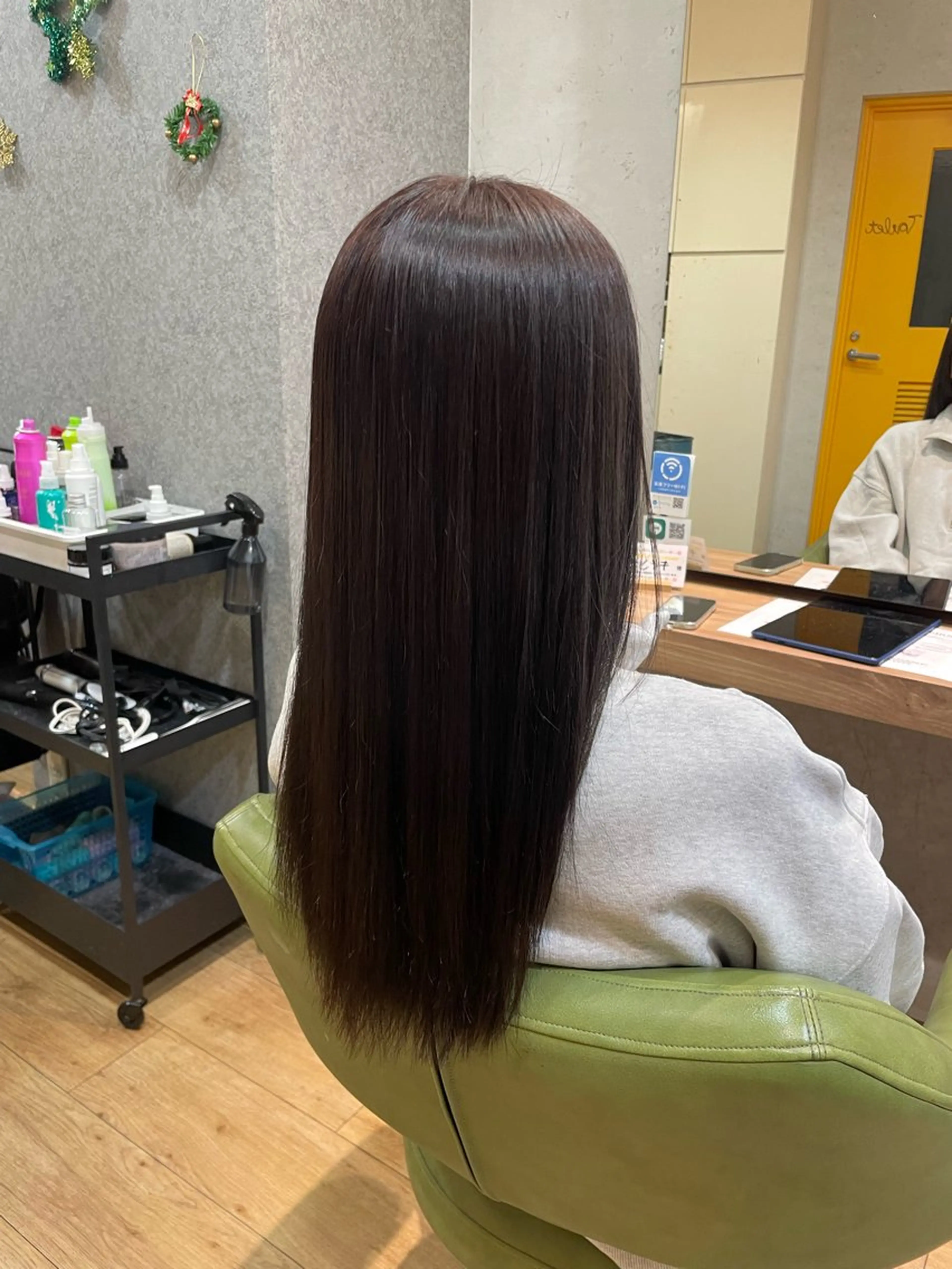 ロング カラー 透明感カラー グレージュ ラベンダーカラー ラベンダーグレージュ ラベンダーグレー ヘアカラー トリートメント 髪質改善/Bloss om🌷高橋沙衣のヘアスタイル