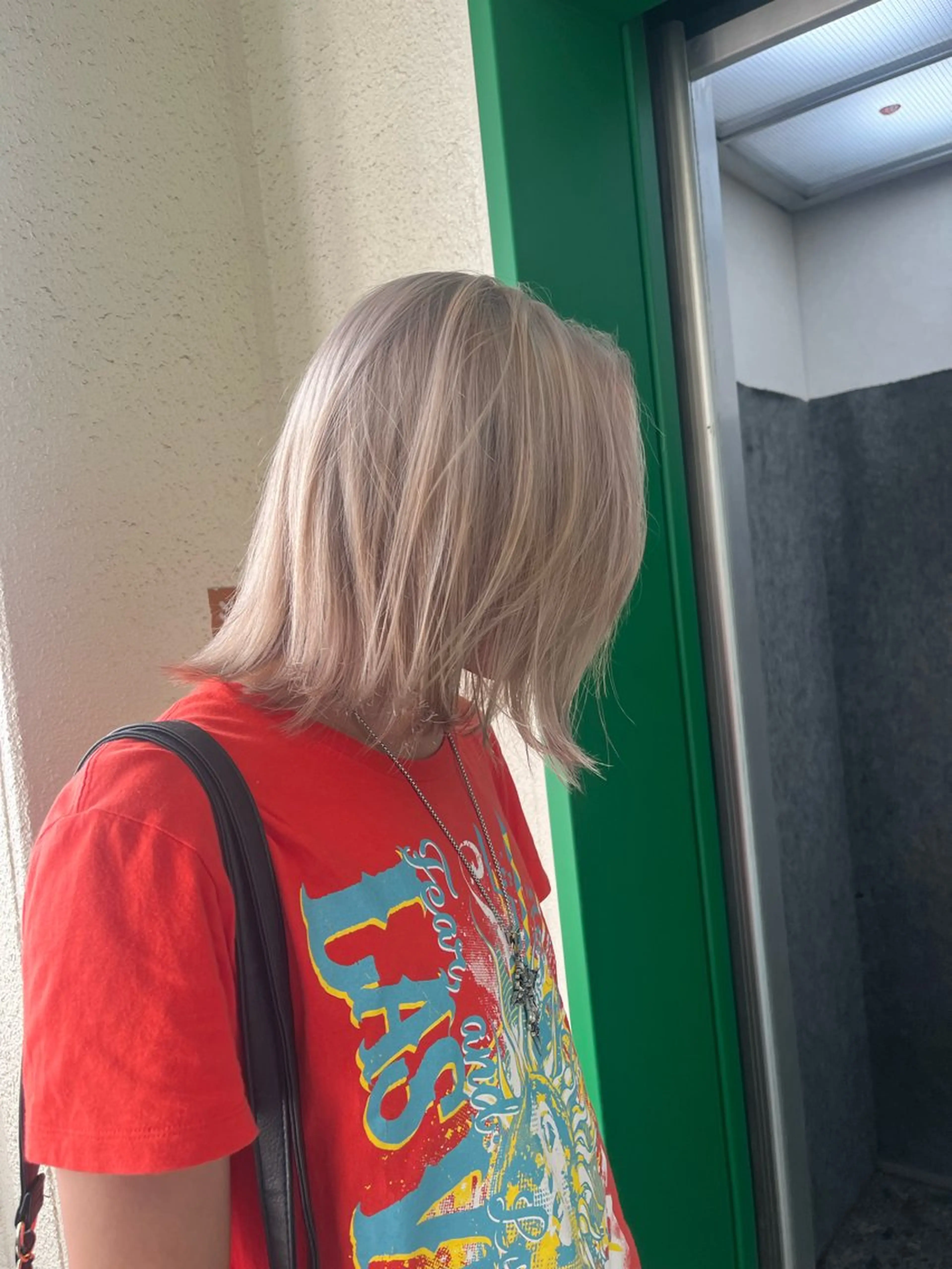 ミディアム ヘアカラー トリートメント ヘアセット 透明感/ブリーチ/ 髪質改善💛miuのヘアスタイル