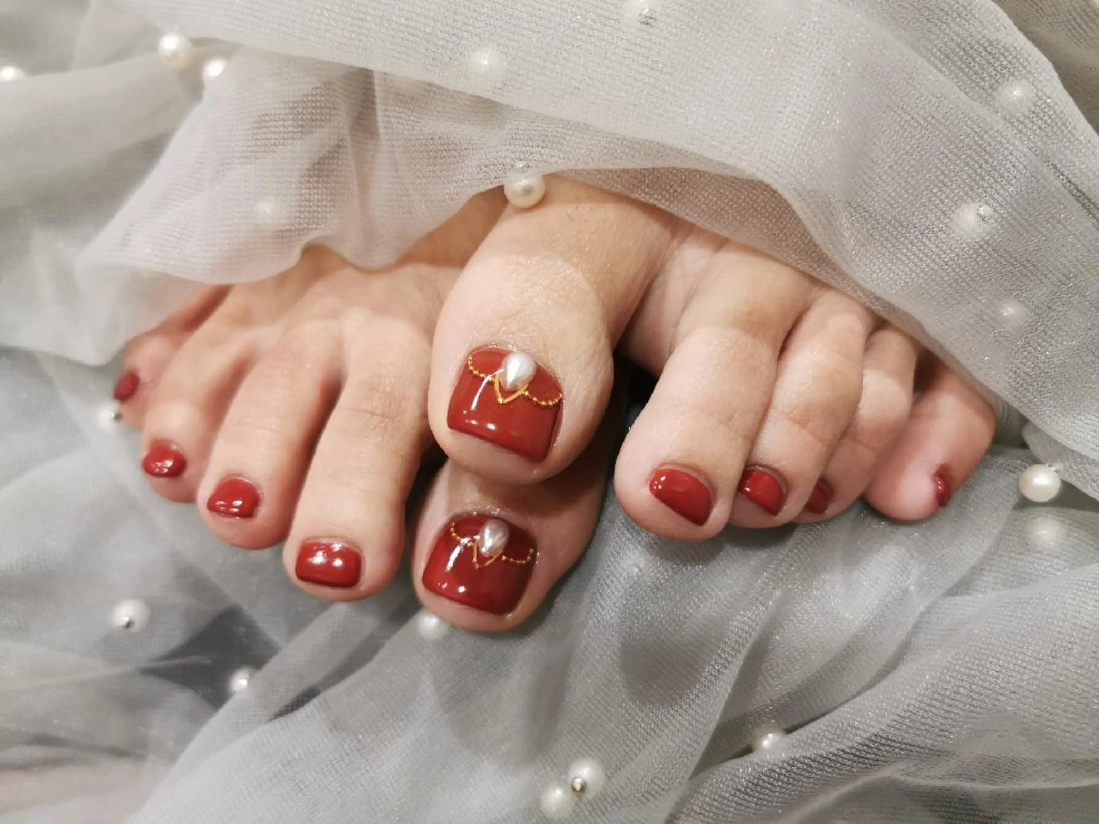 ネイル フットネイル 上福岡 らんらんのネイルデザイン