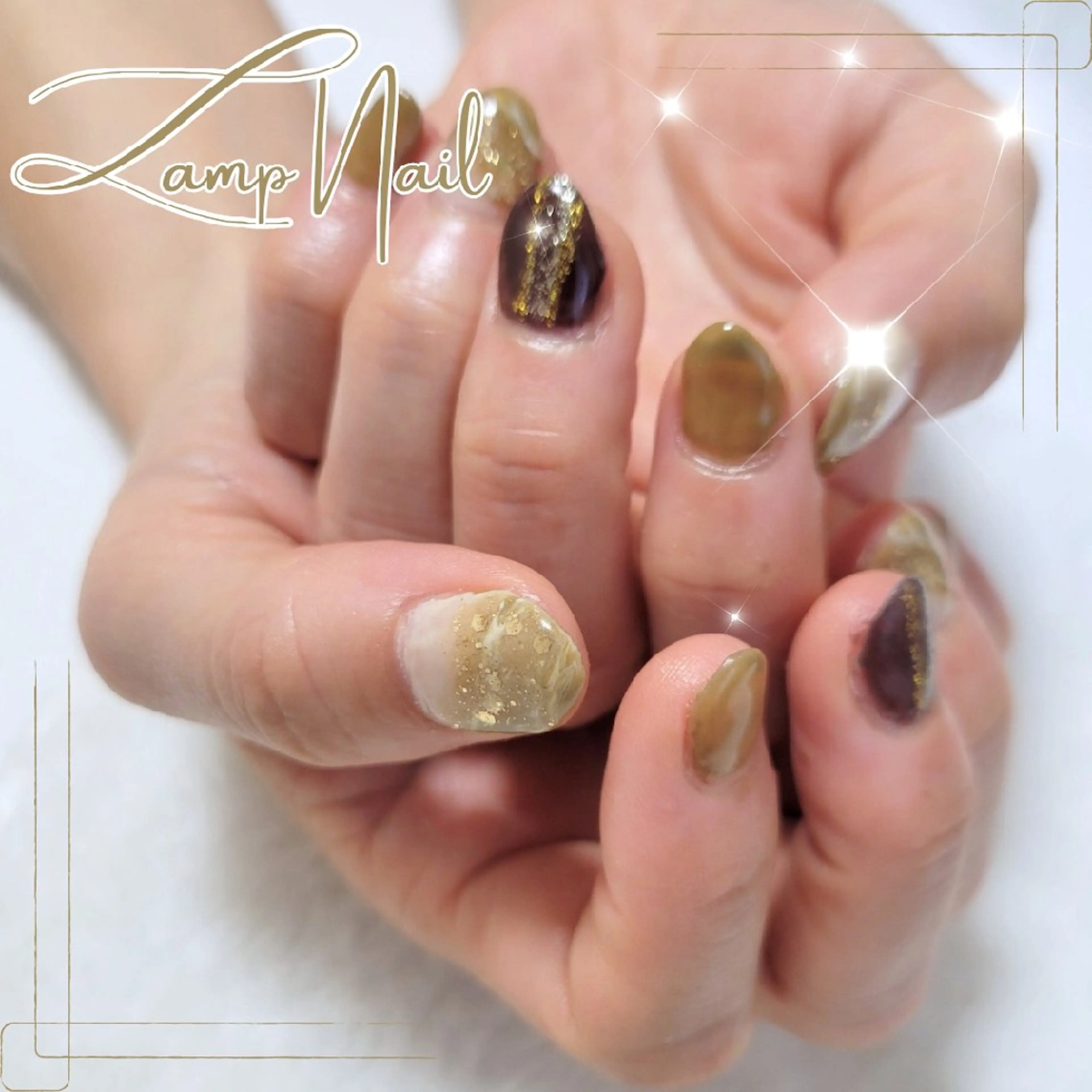 ネイル ハンドネイル Lamp Nailのネイルデザイン