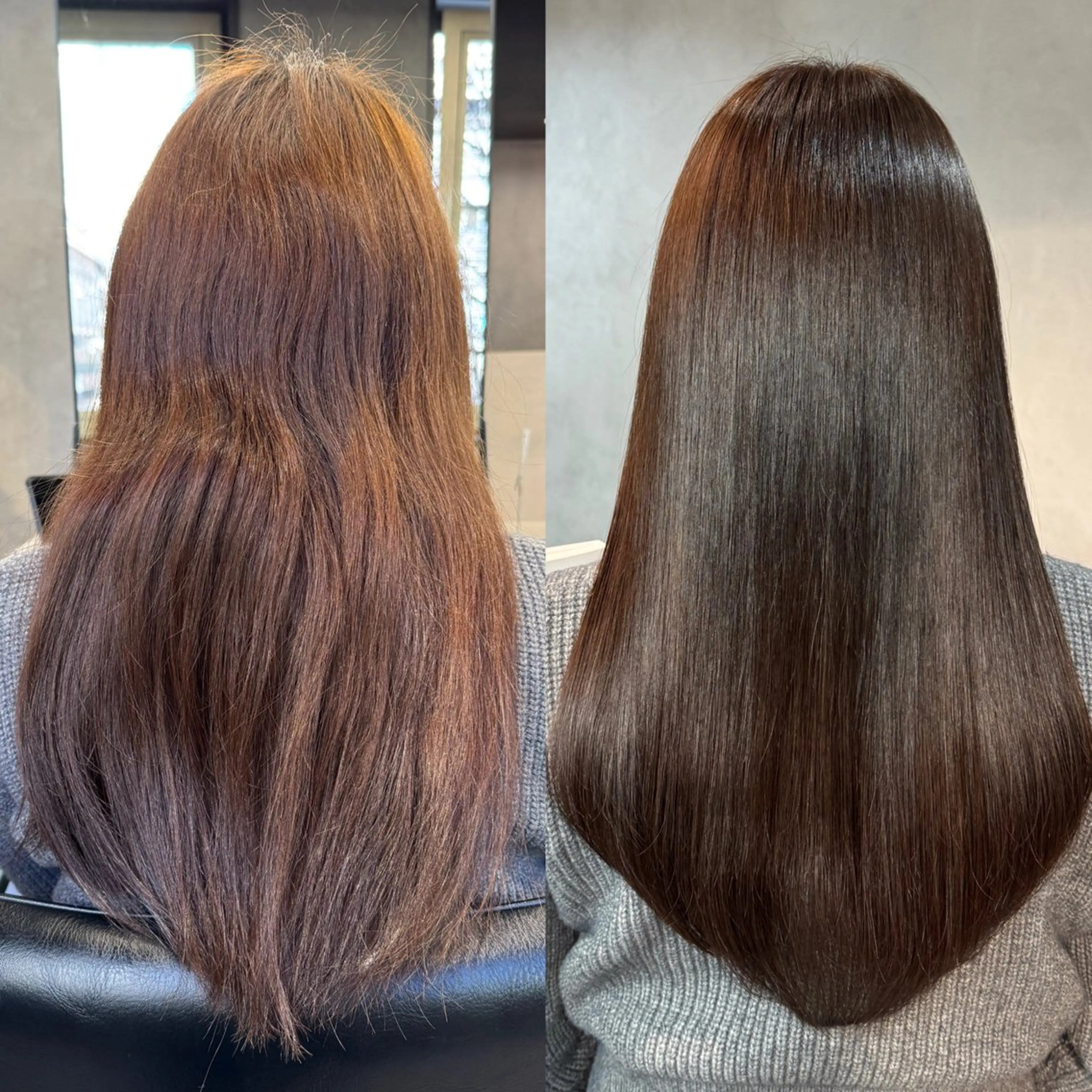 ロング カット ヘアカラー 縮毛矯正 トリートメント 髪質改善/艶髪 MINAMIのヘアスタイル