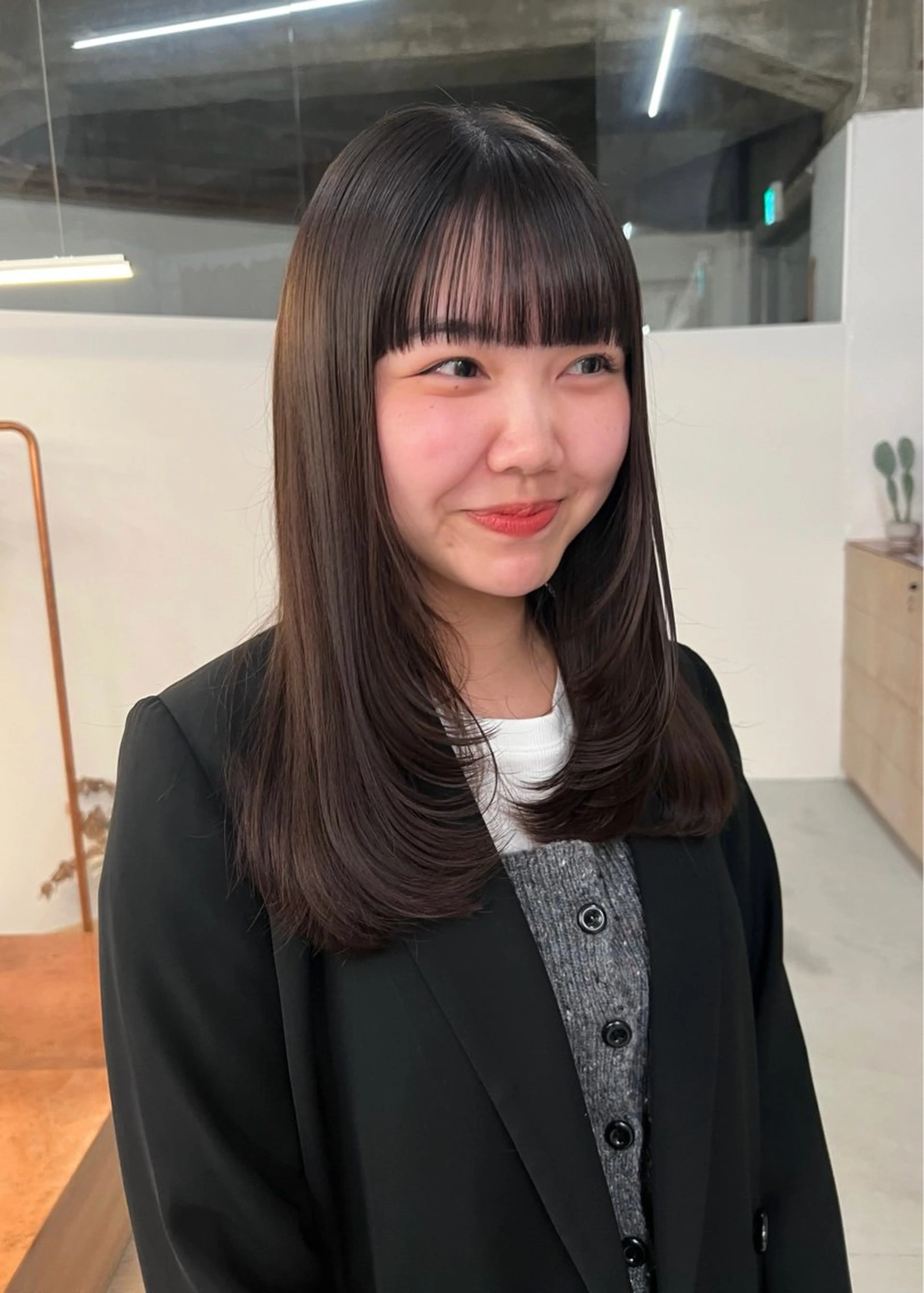 ロング カット the hinc所属・miyu /大阪 /レイヤーカットのヘアスタイル