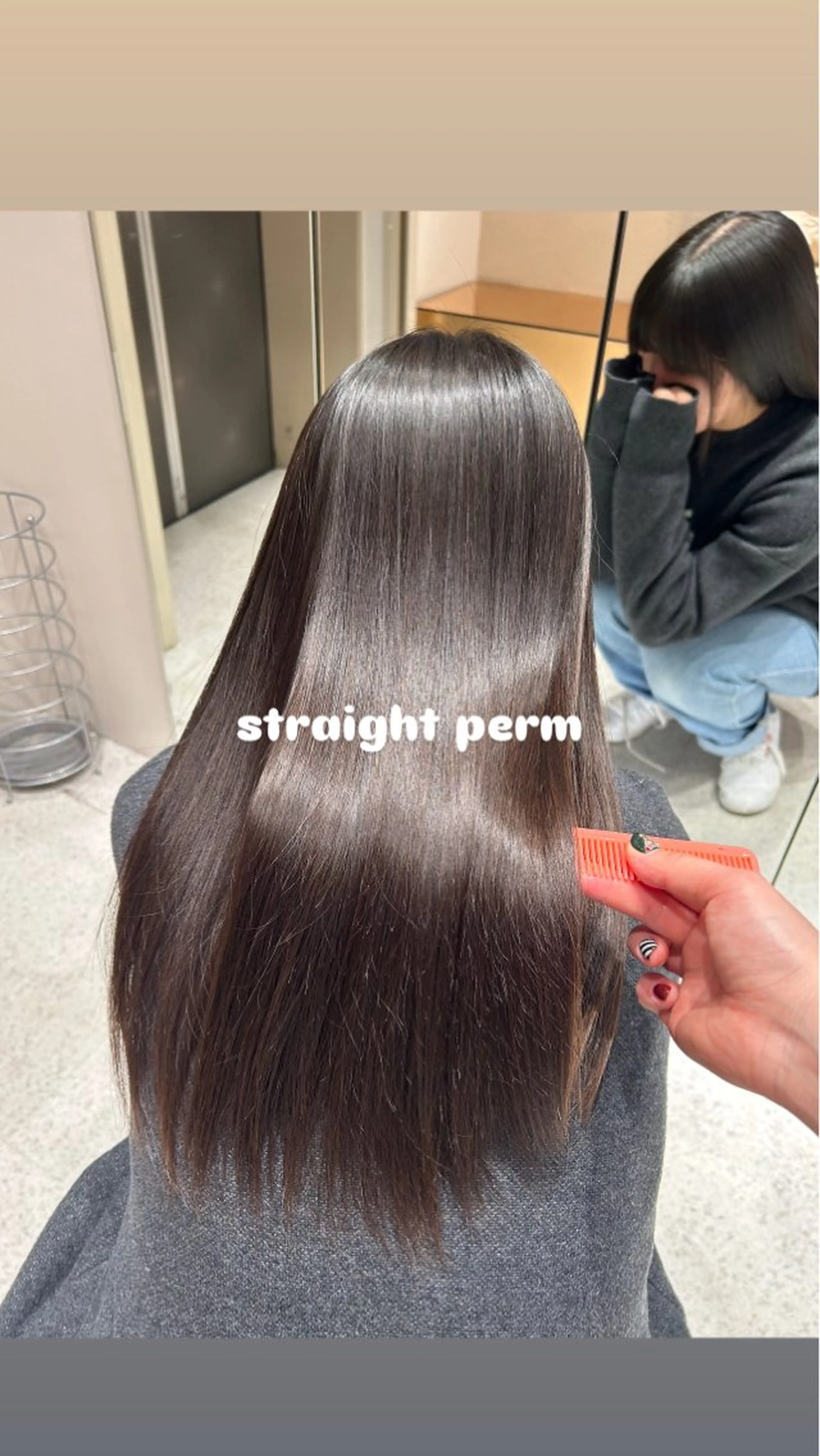 暖色カラ-ෆ˚顔周り 🎀ོ白岩亜実🎀ོのヘアスタイル