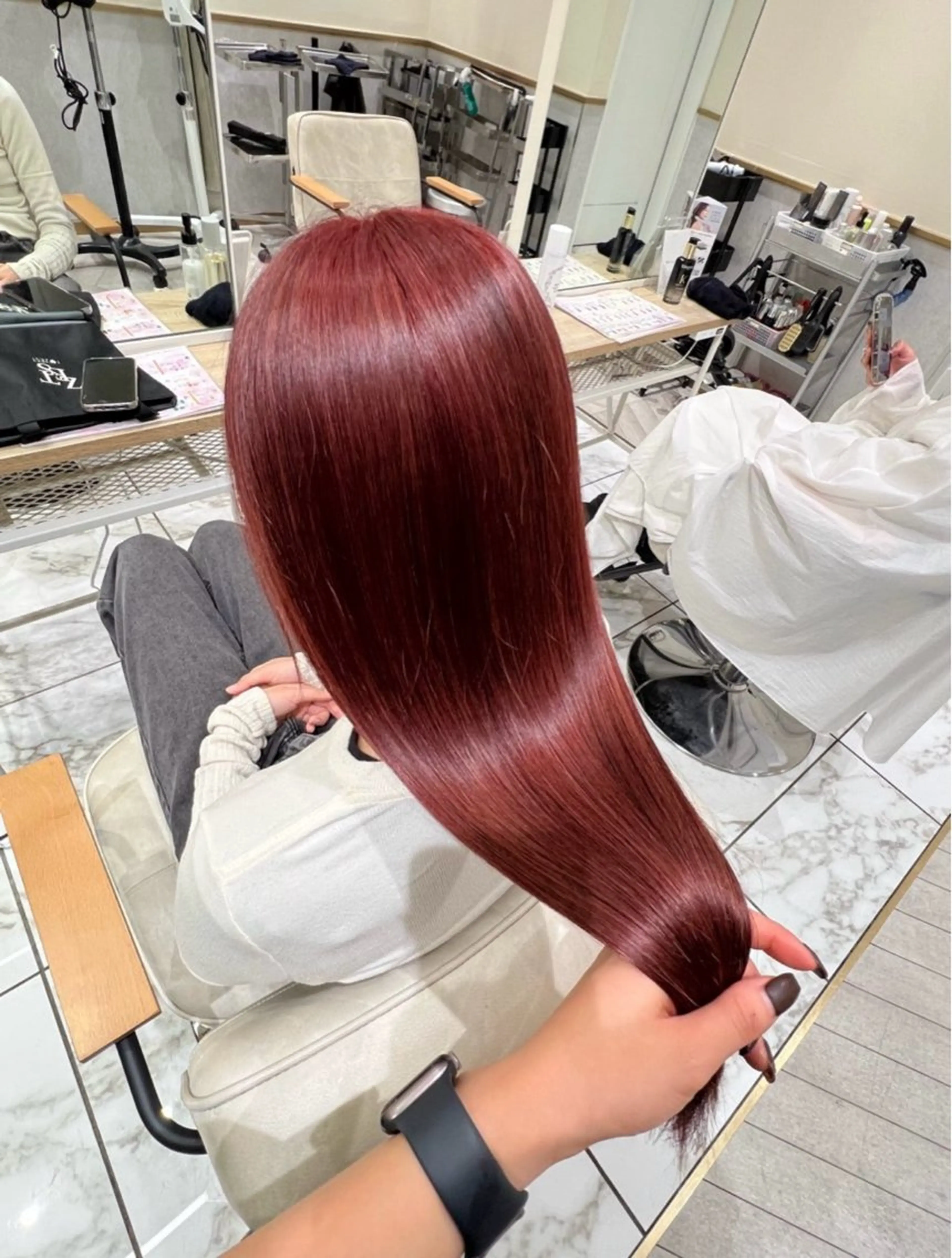 ロング カラー ヘアカラー 学生人気no.1 🦋ナツミのヘアスタイル