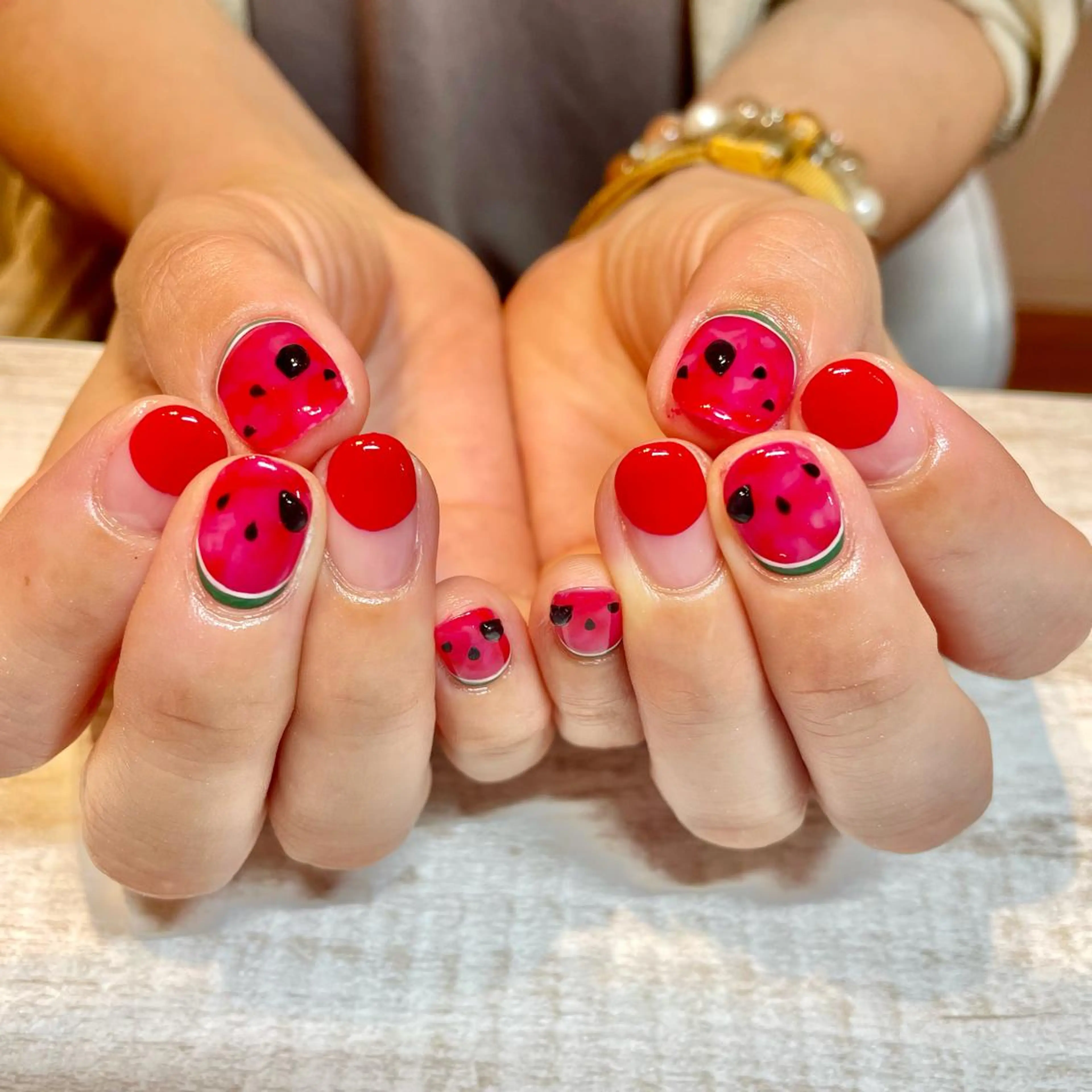 ネイル ハンドネイル Tocowaka マエダのネイルデザイン