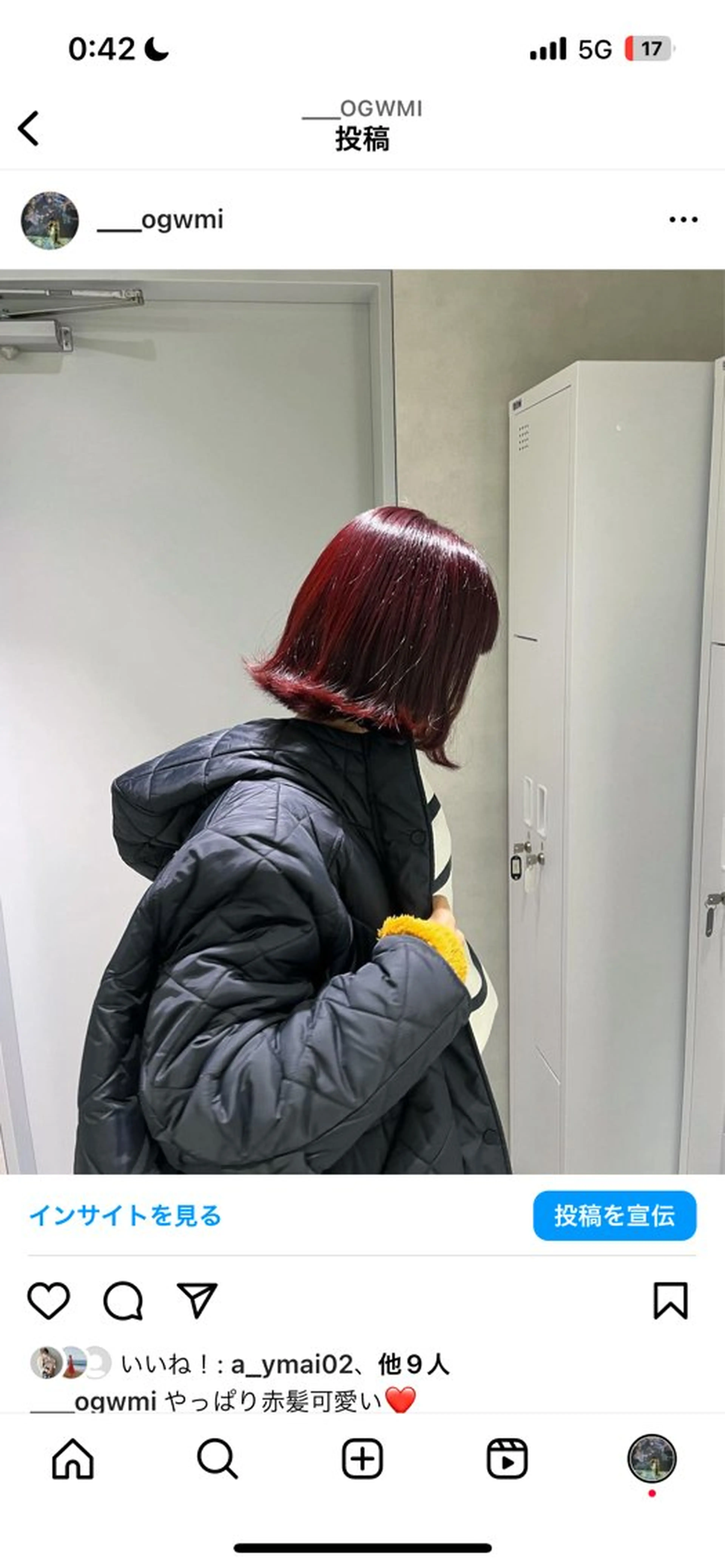 ミディアム Mai🍀西梅田 メンズカットモデルのヘアスタイル