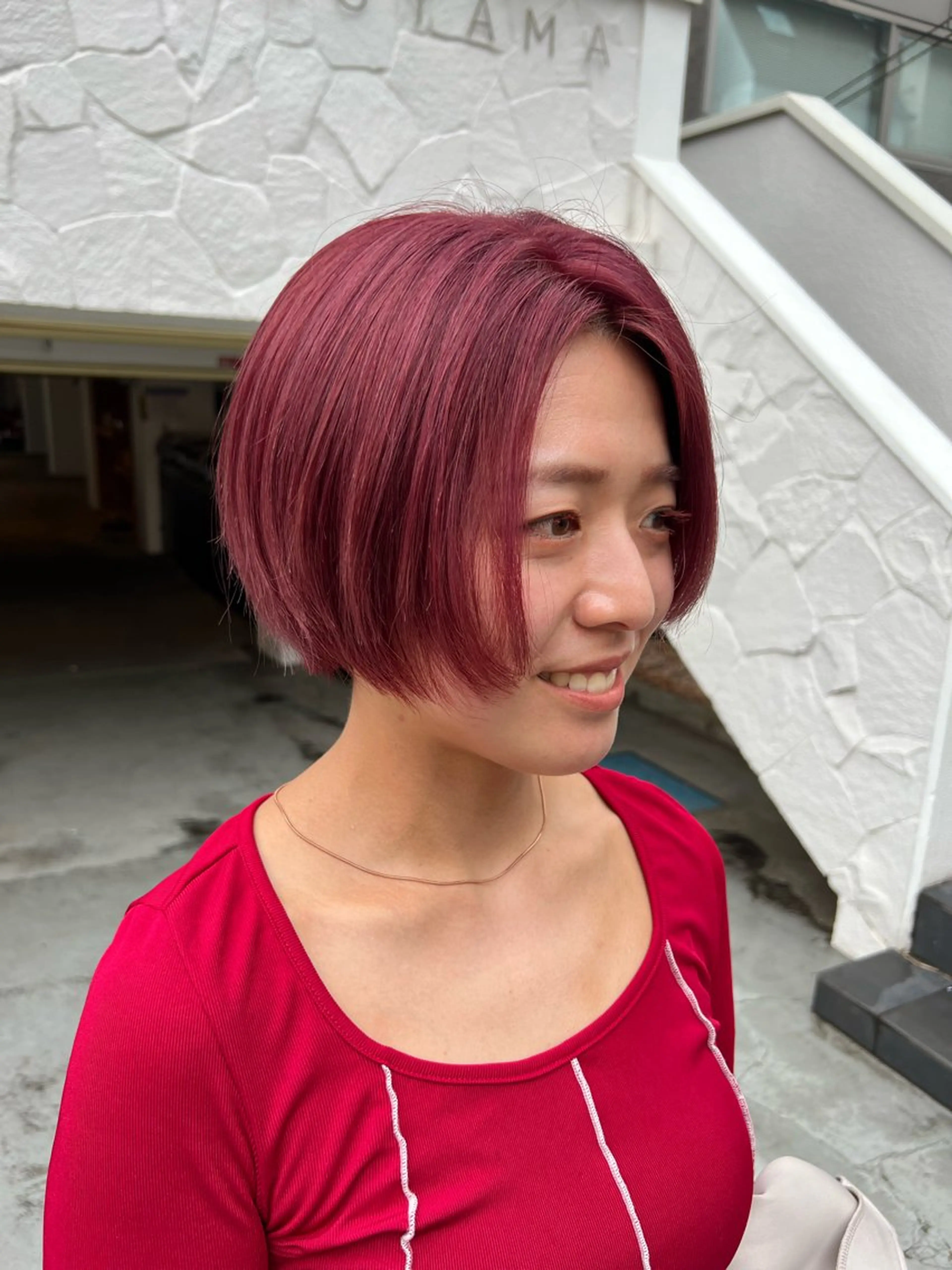 ショート ヘアカラー pippo所属・MIZUKI 〰️🤍のヘアスタイル