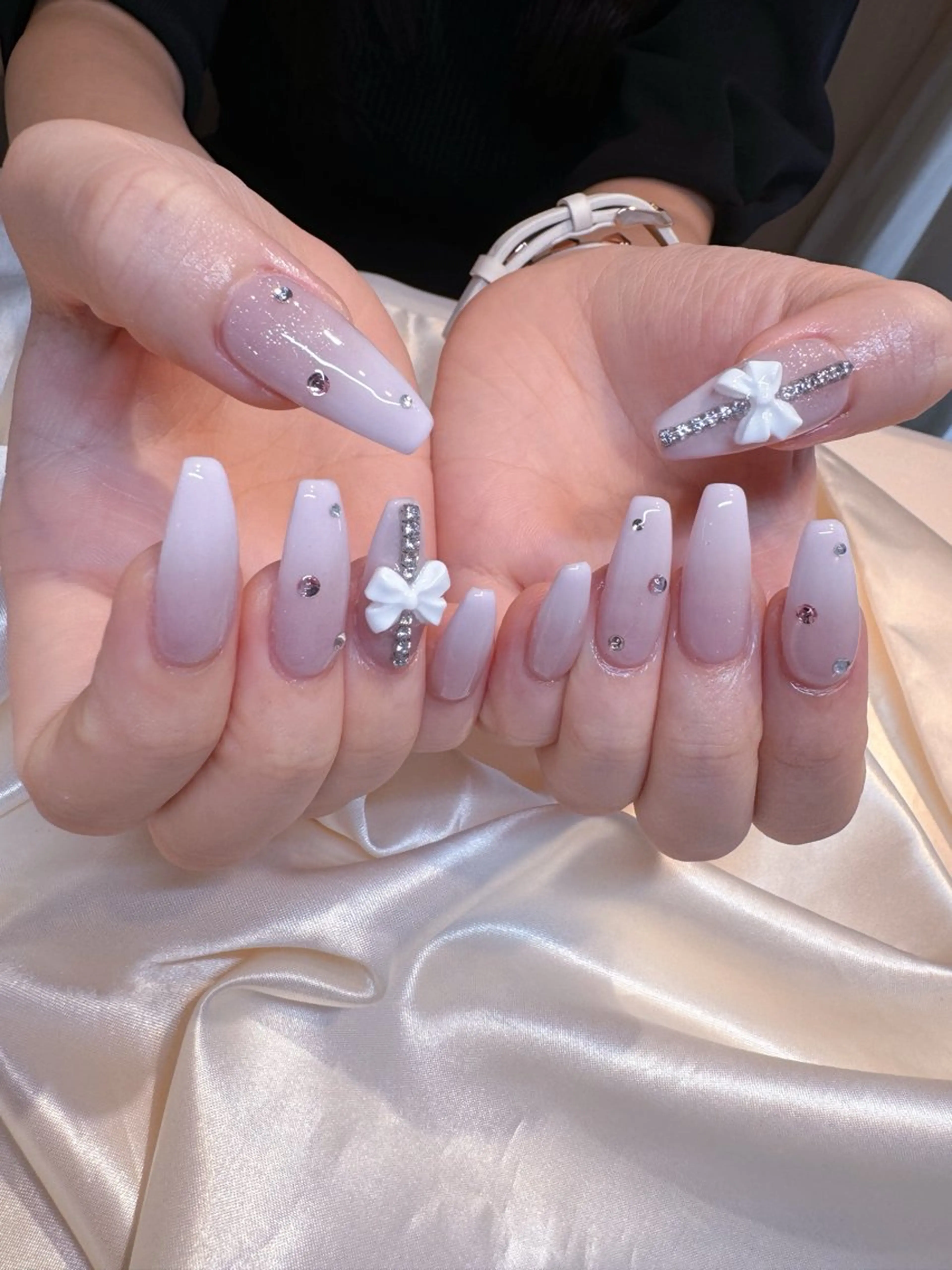 ネイル ハンドネイル 𝐘𝐔𝐊𝐈 💖のネイルデザイン