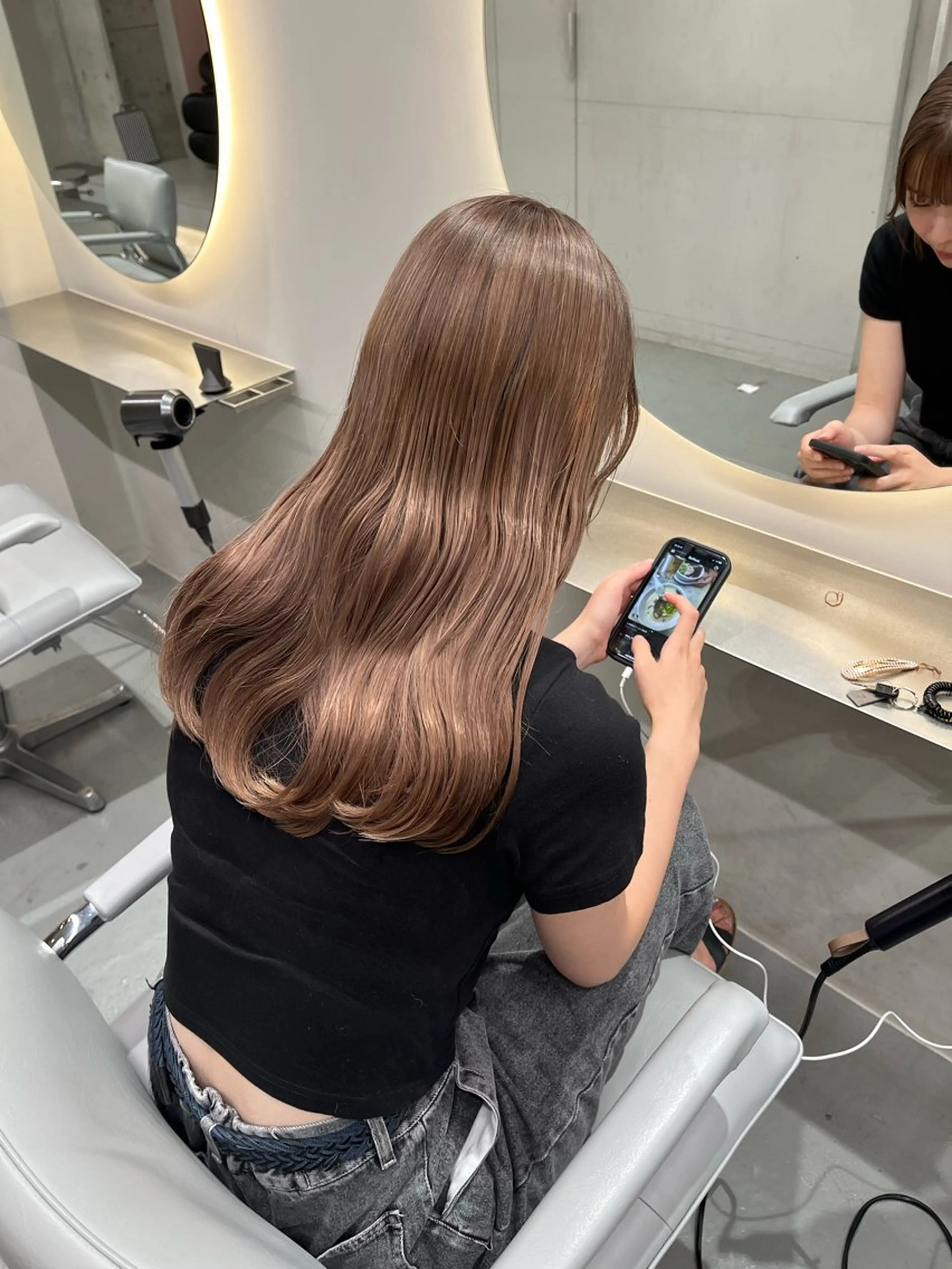 カラー 艶ブリーチ/表参道 ハイトーン /実乃梨のヘアスタイル