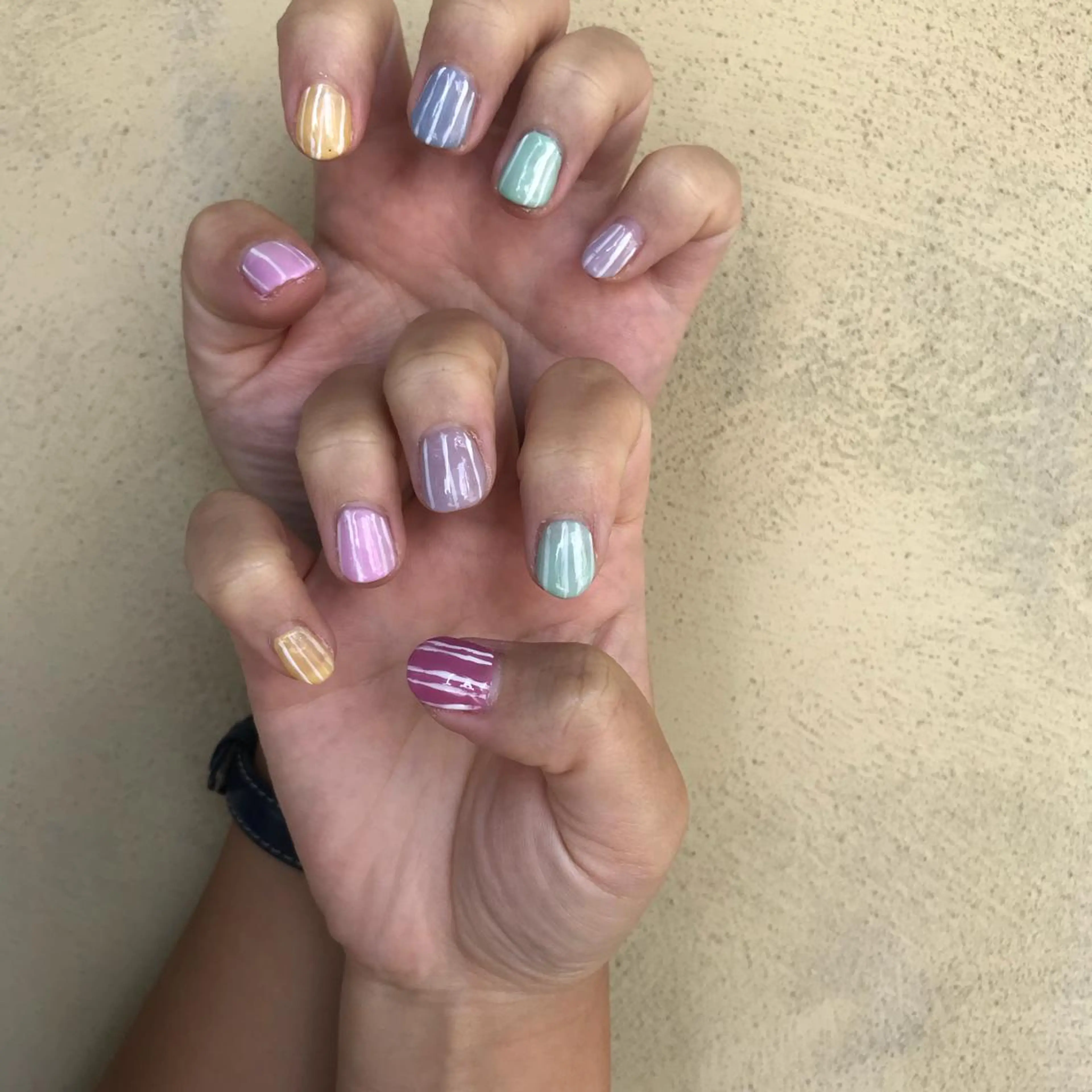 ネイル AMI ウルフパーマ/メンズのヘアスタイル