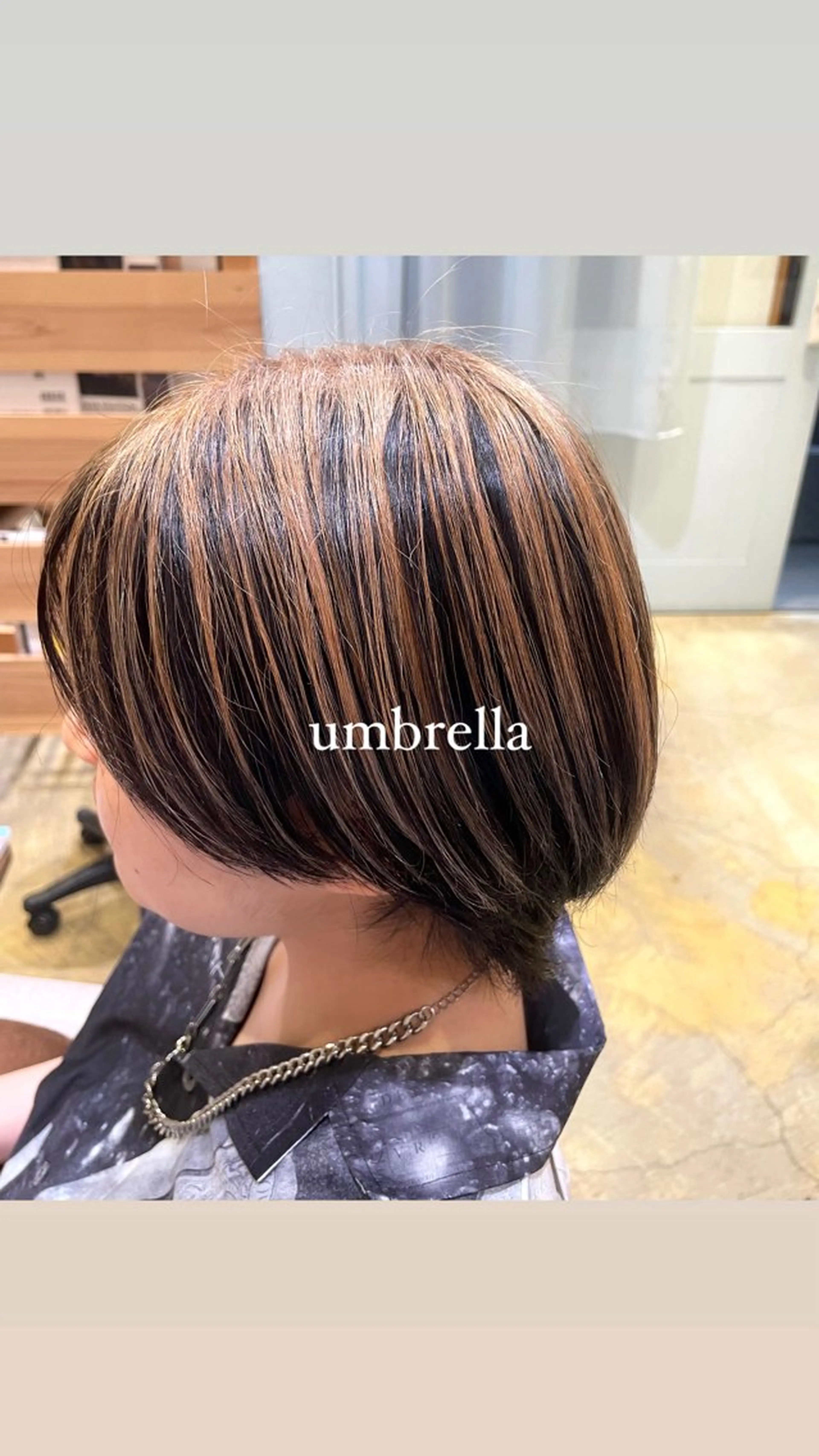 ショート カラー ショート✂︎ ゆるパーマKANOのヘアスタイル