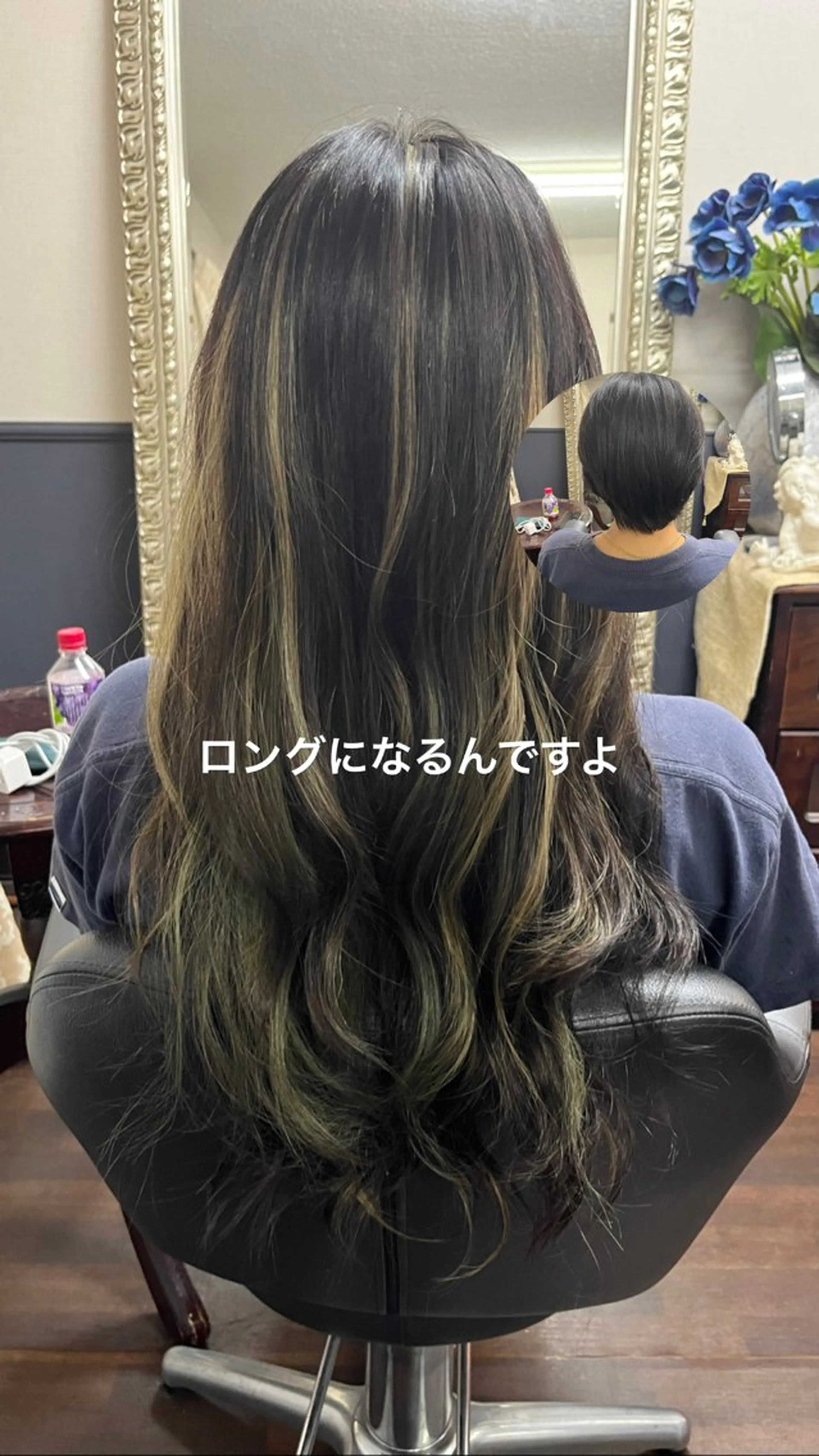 ロング KITTY 立川のネイルデザイン