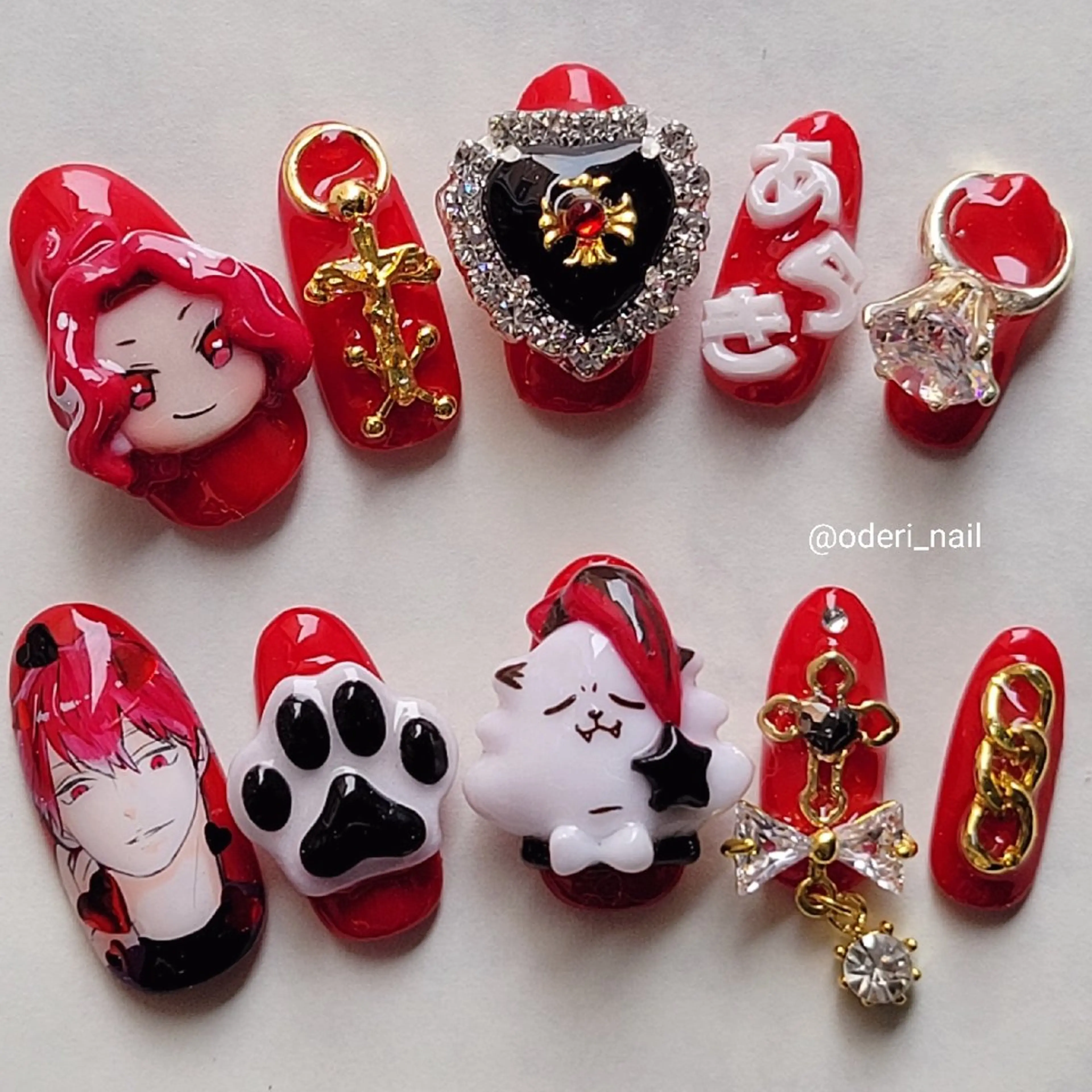 ネイル おで@ oderi_nailのネイルデザイン