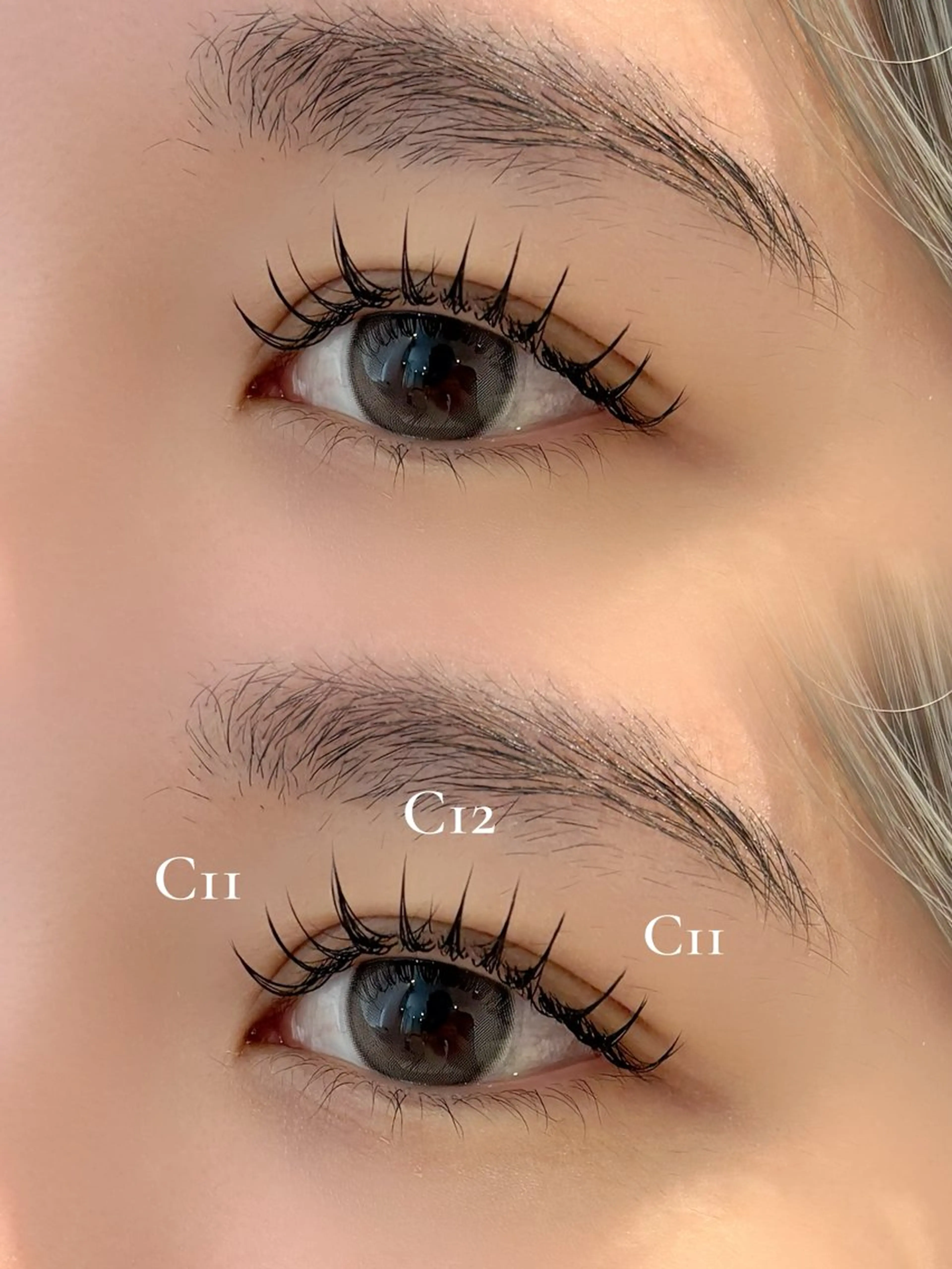 マツエク・マツパ Bianca上川端店 クギサキカナ🍒のマツエク・マツパデザイン