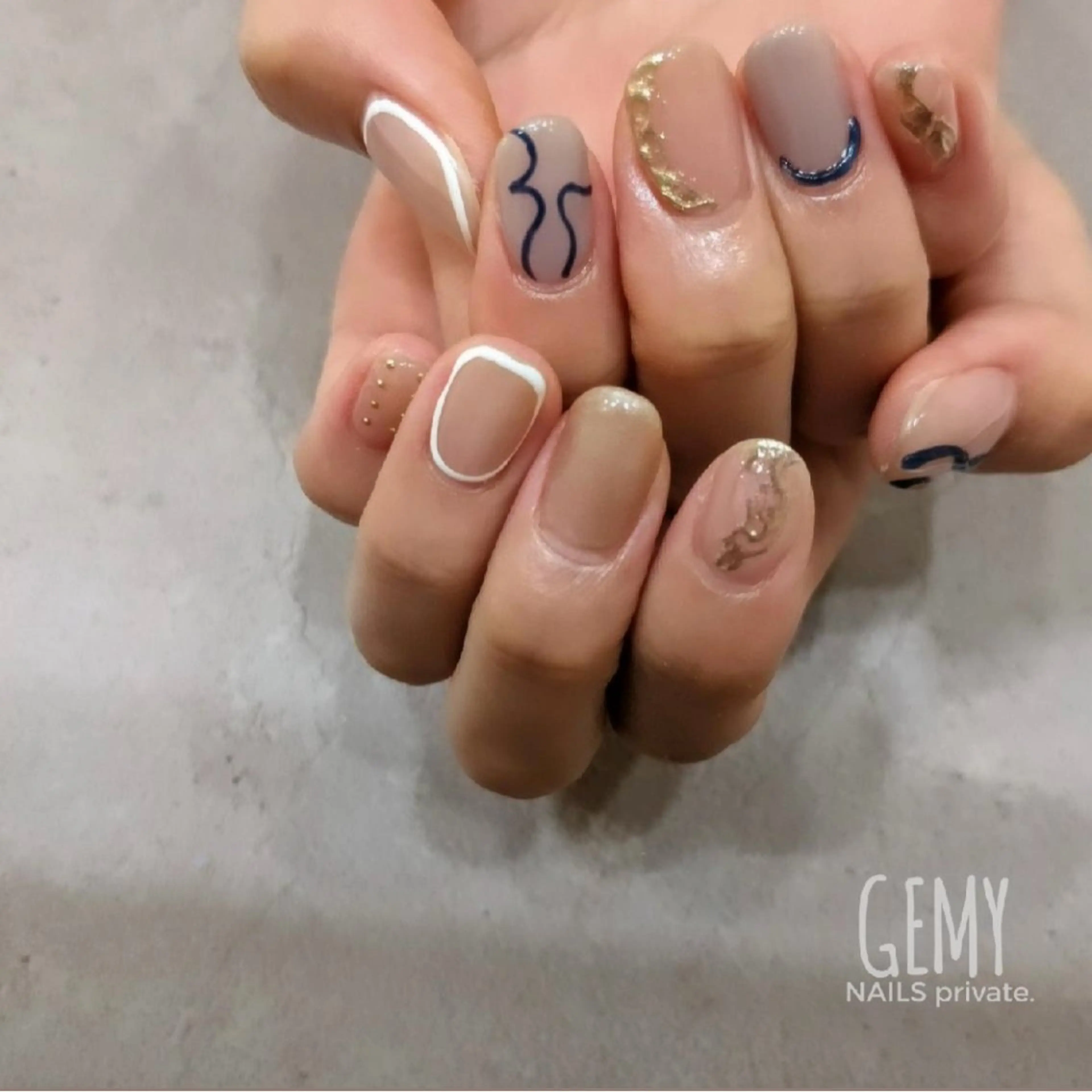 ネイル YURI ◡̈ nagoyaのネイルデザイン