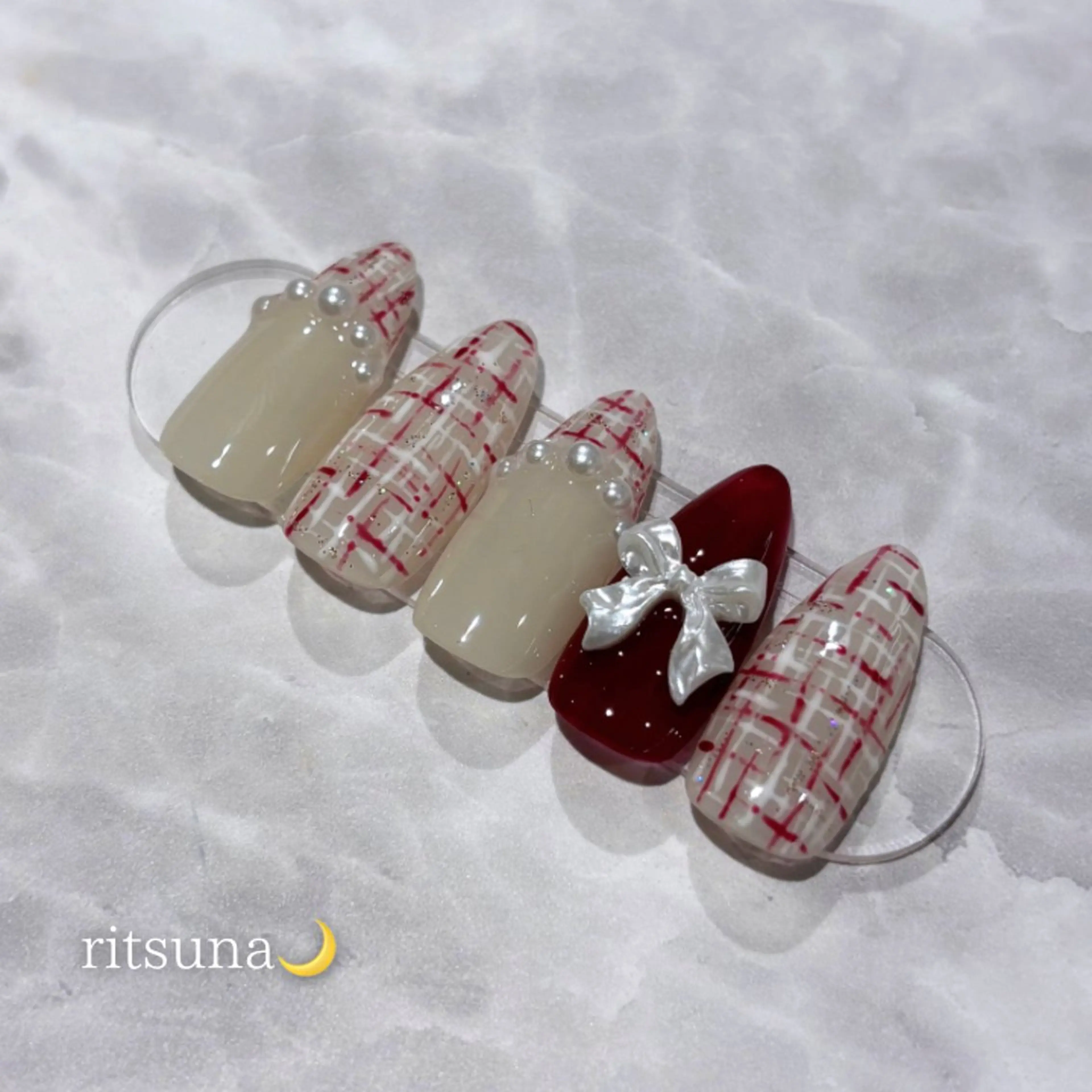 ネイル ritsuna🌙 nail堺筋本町のネイルデザイン