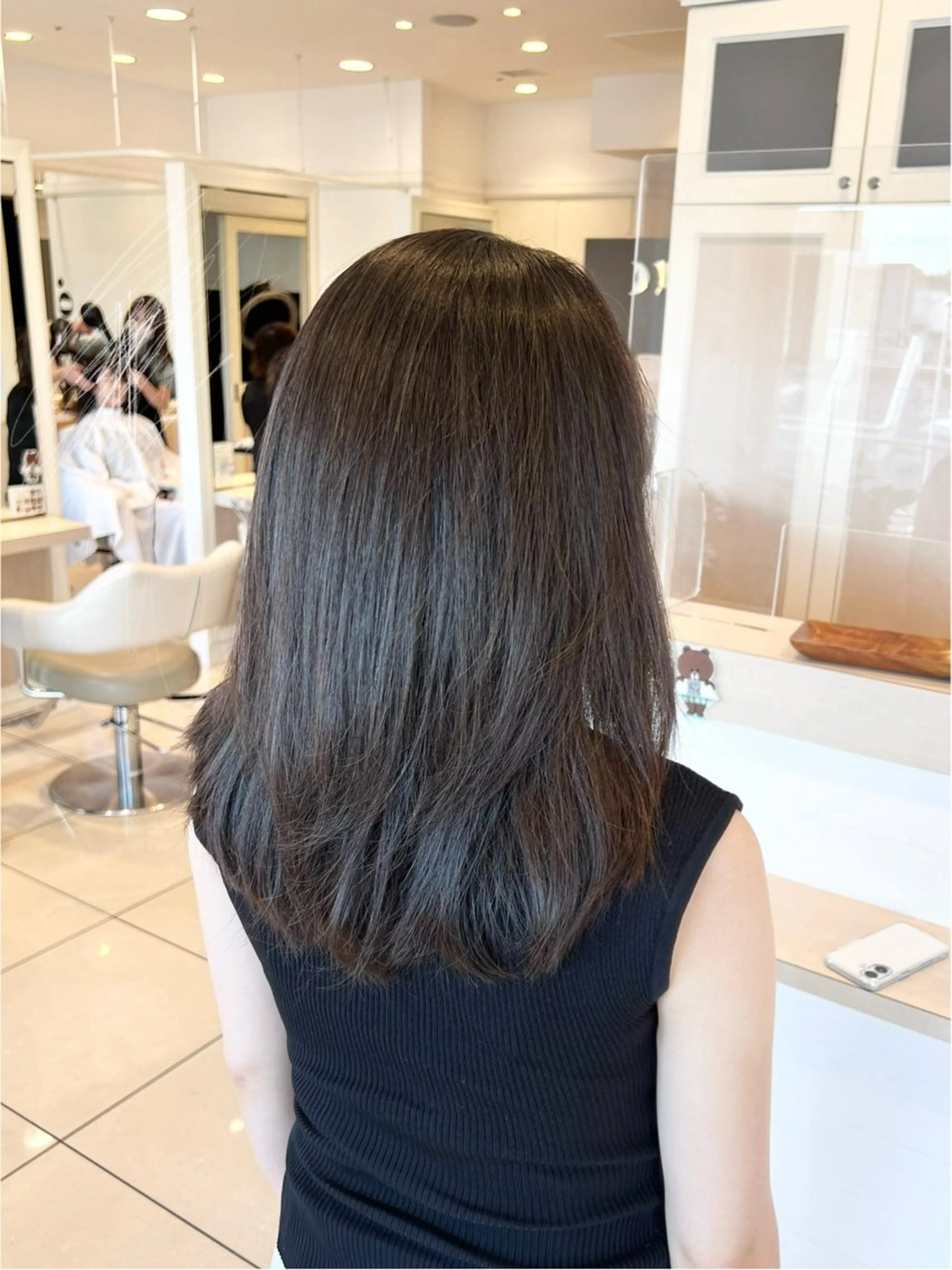 セミロング 金子 直樹のヘアスタイル