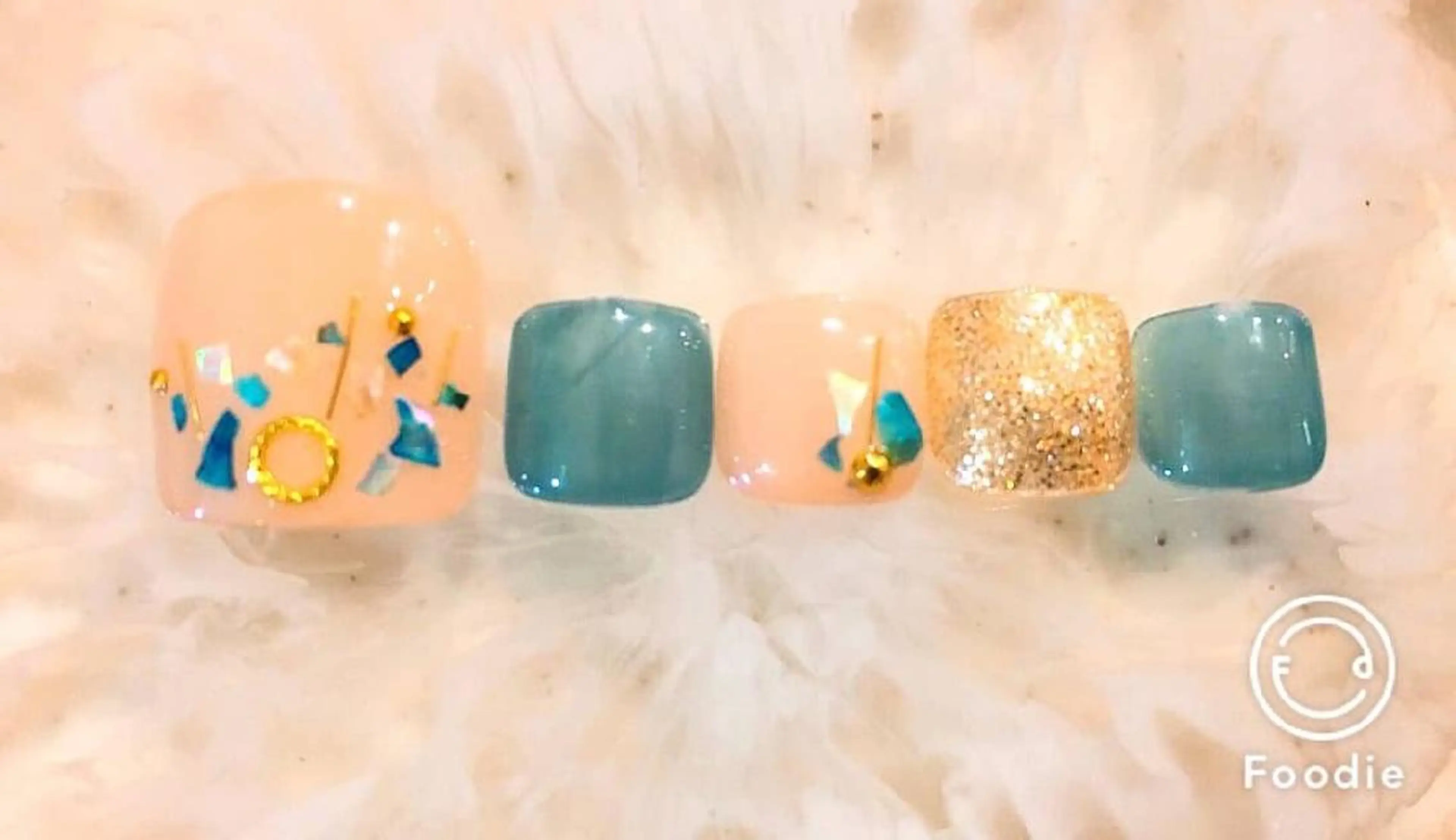 ネイル フットネイル DENTY NAIL所属・DENTY NAIL -ArtRoom-のネイルデザイン