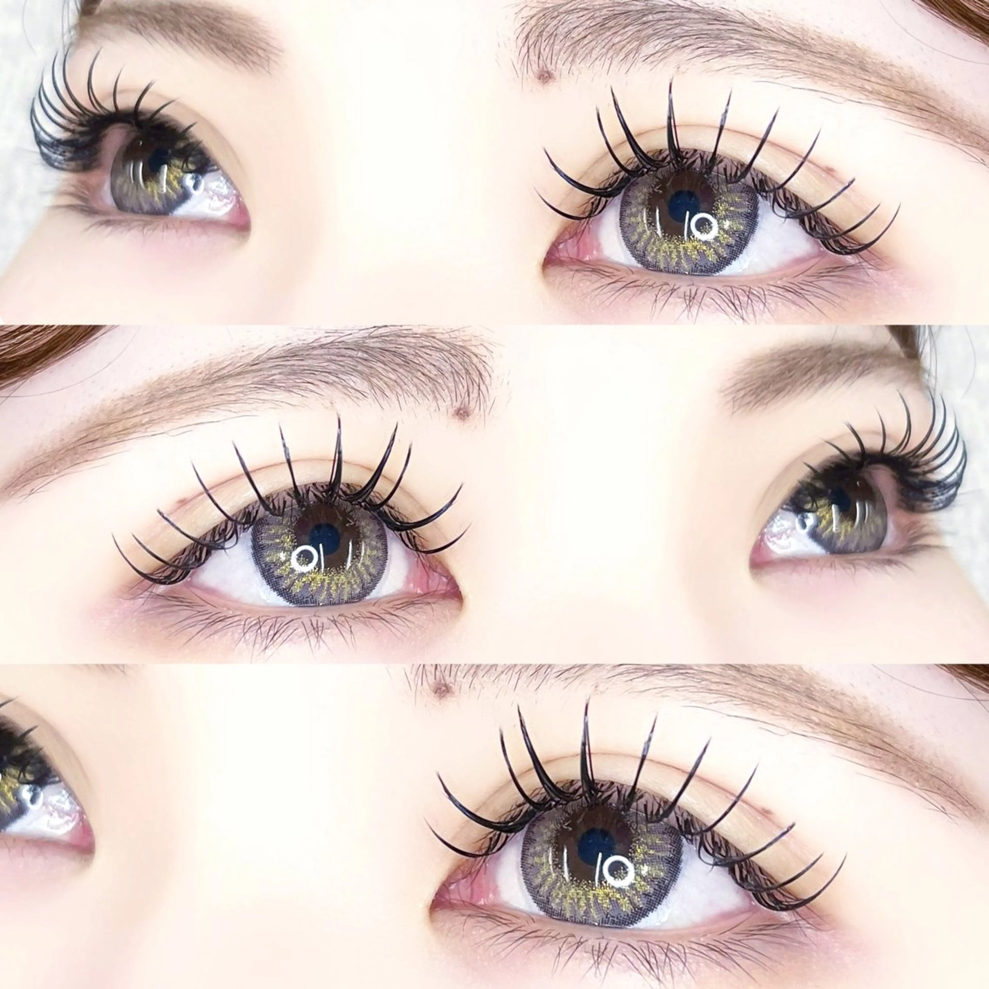 マツエク・マツパ フラットラッシュ マツエク ゆいな 💖のマツエク・マツパデザイン