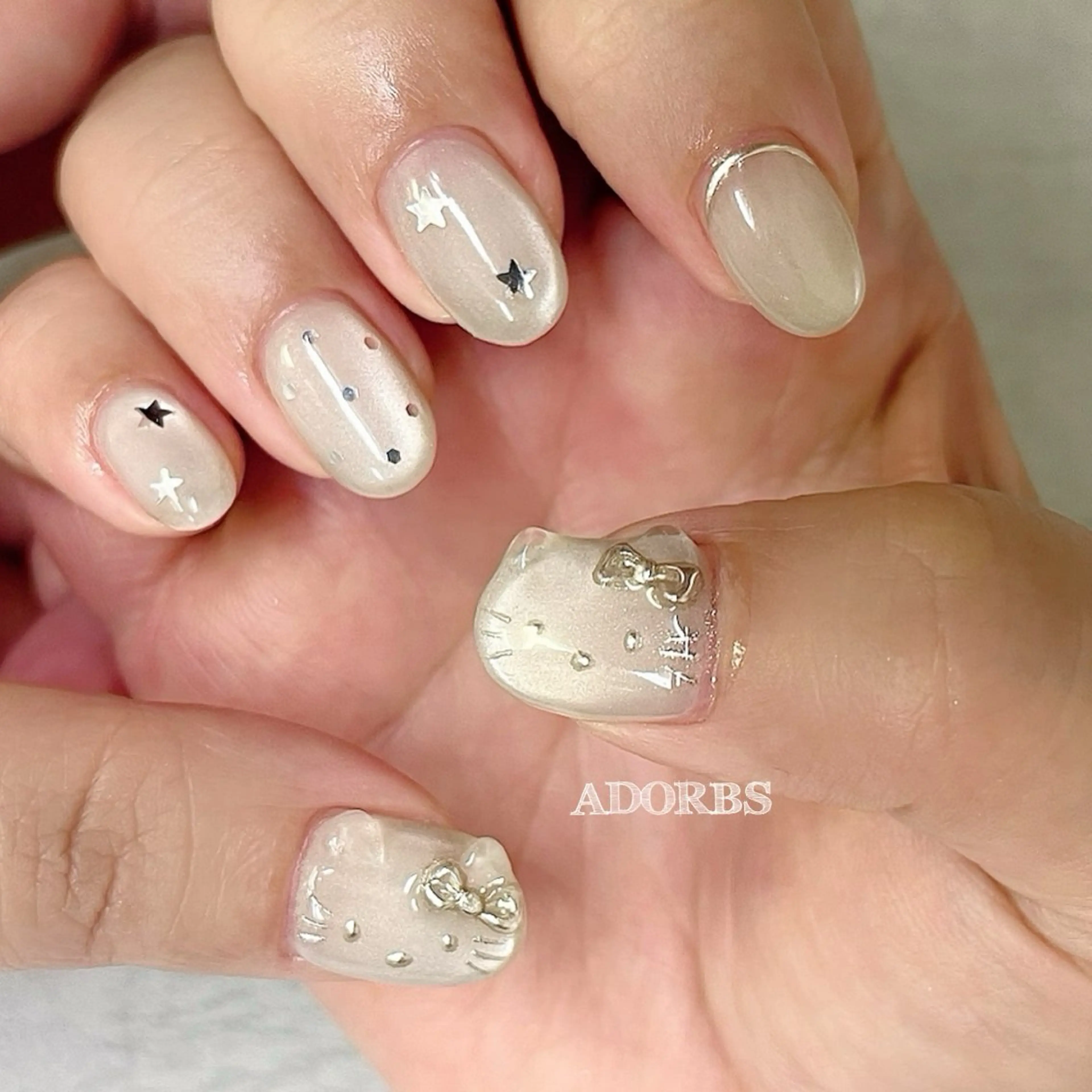 ネイル アートネイル ハンドネイル ADORBS ✩上福岡のネイルデザイン