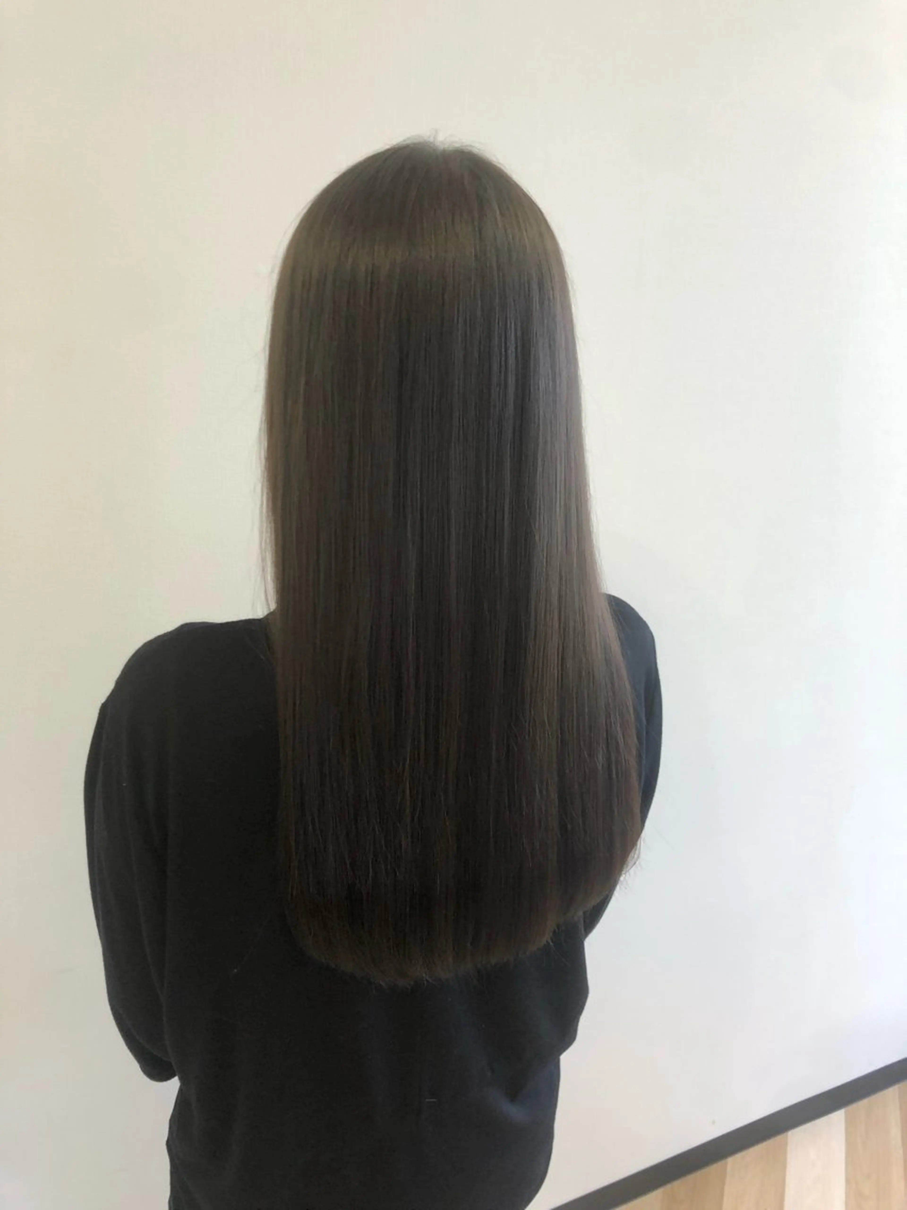 ロング カラー ヘアカラー トリートメント 艶髪特化 しゅんぼう 長岡髪質改善のヘアスタイル