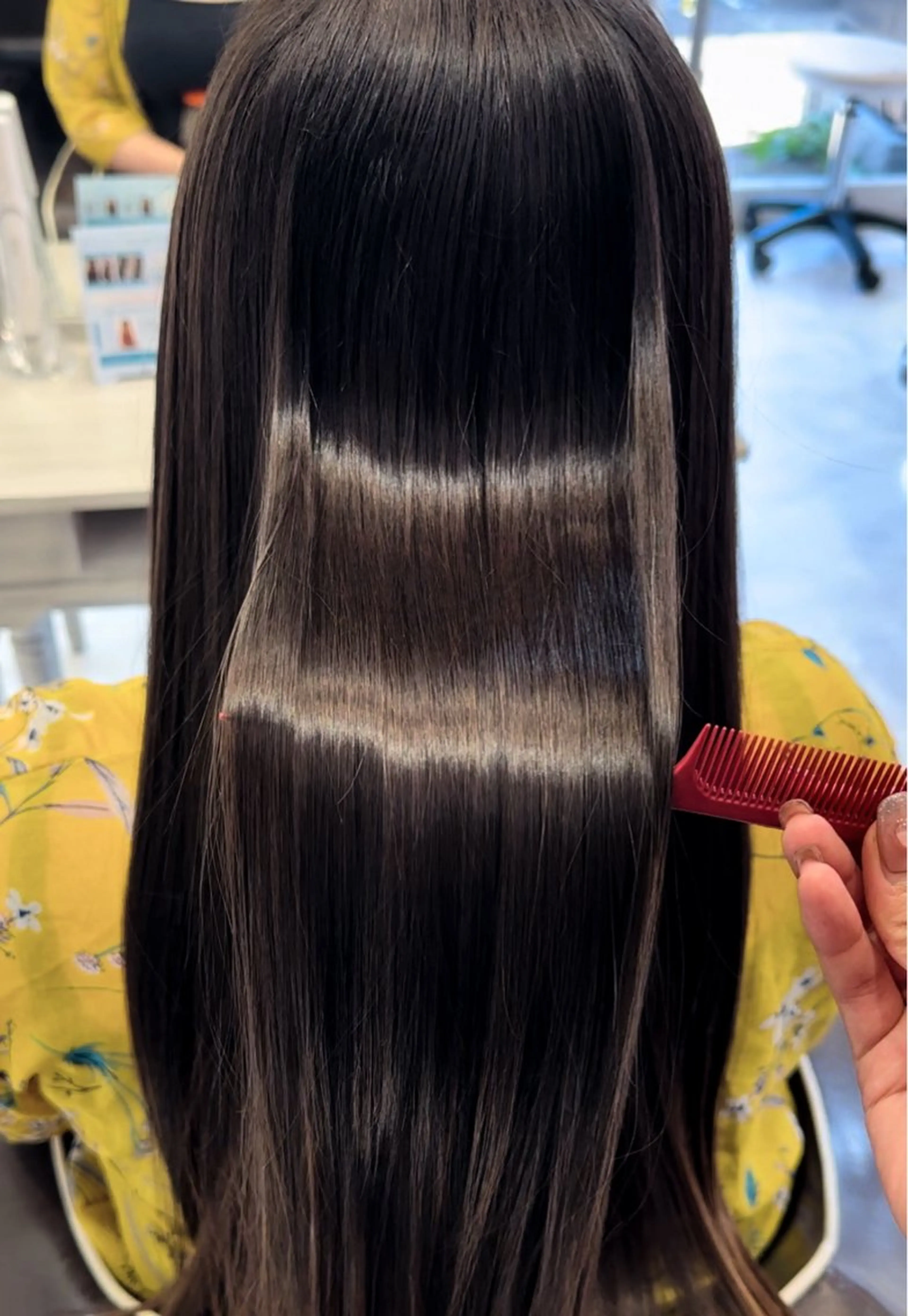 ロング カラー 💘韓国カラー💘 クルミのヘアスタイル