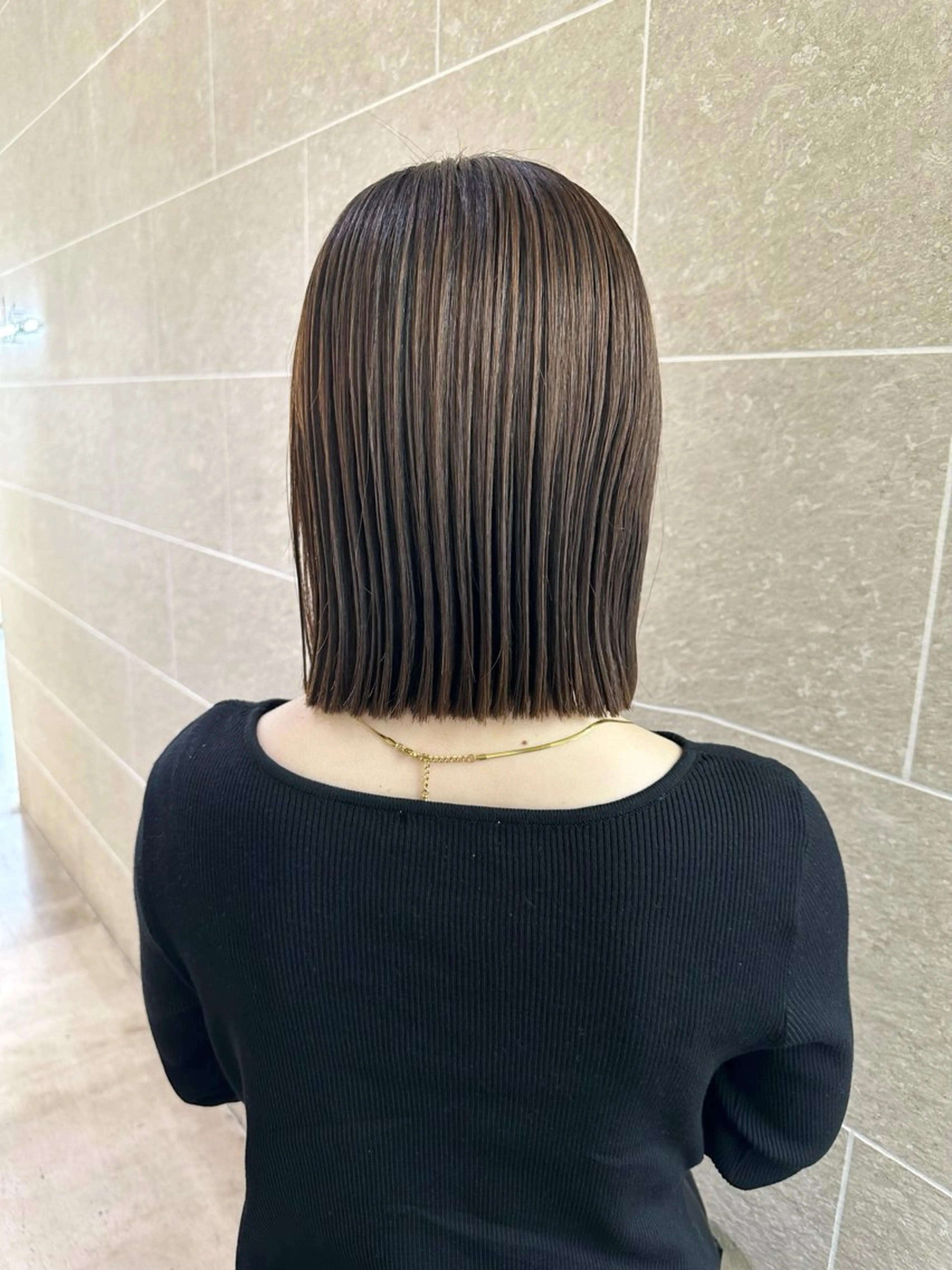 ミディアム ボブ/インナーカラー ♡表参道 ねおのヘアスタイル