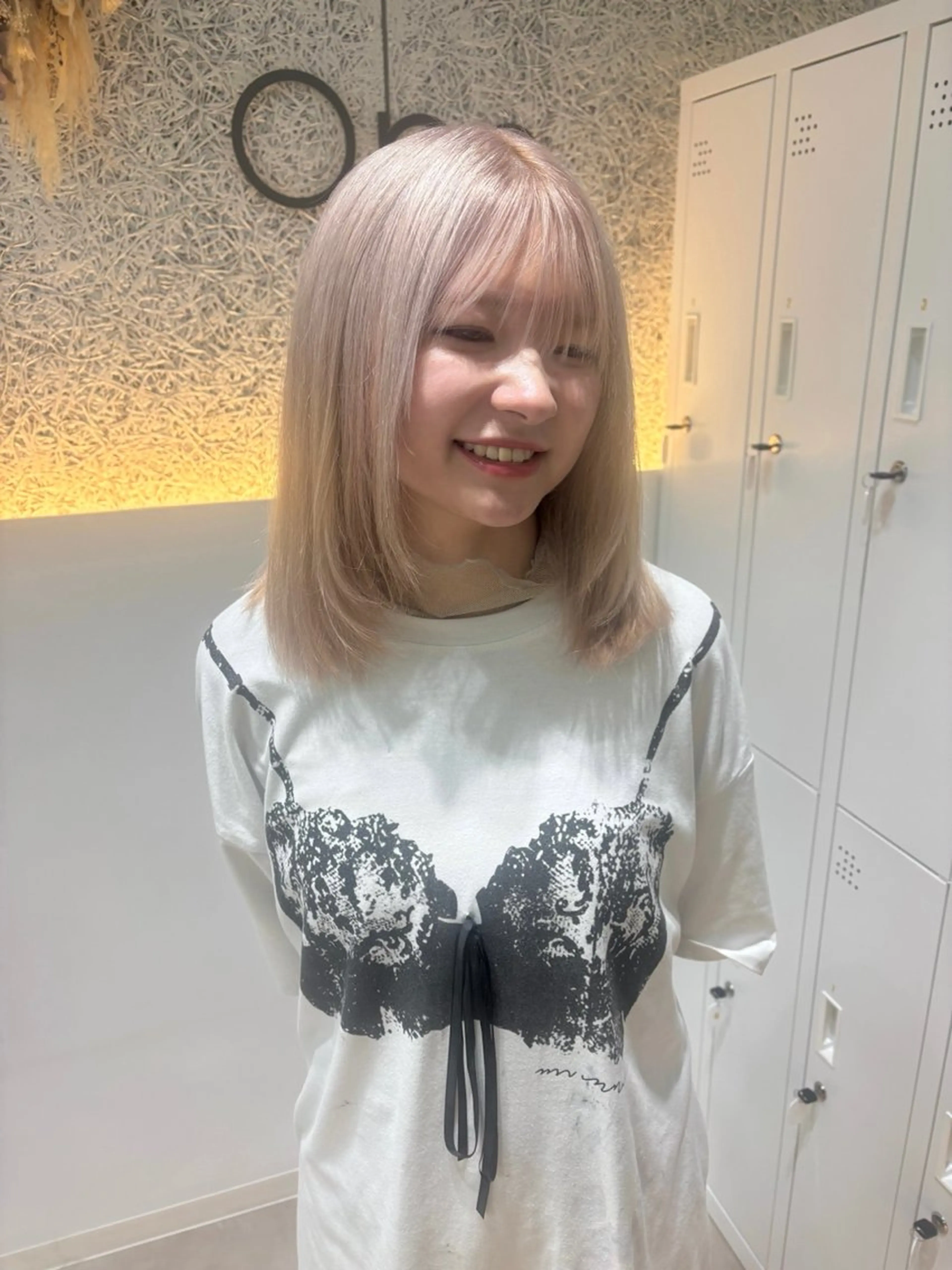 ショート ヘアカラー OPS hair大名 🩵yuna🌙のヘアスタイル
