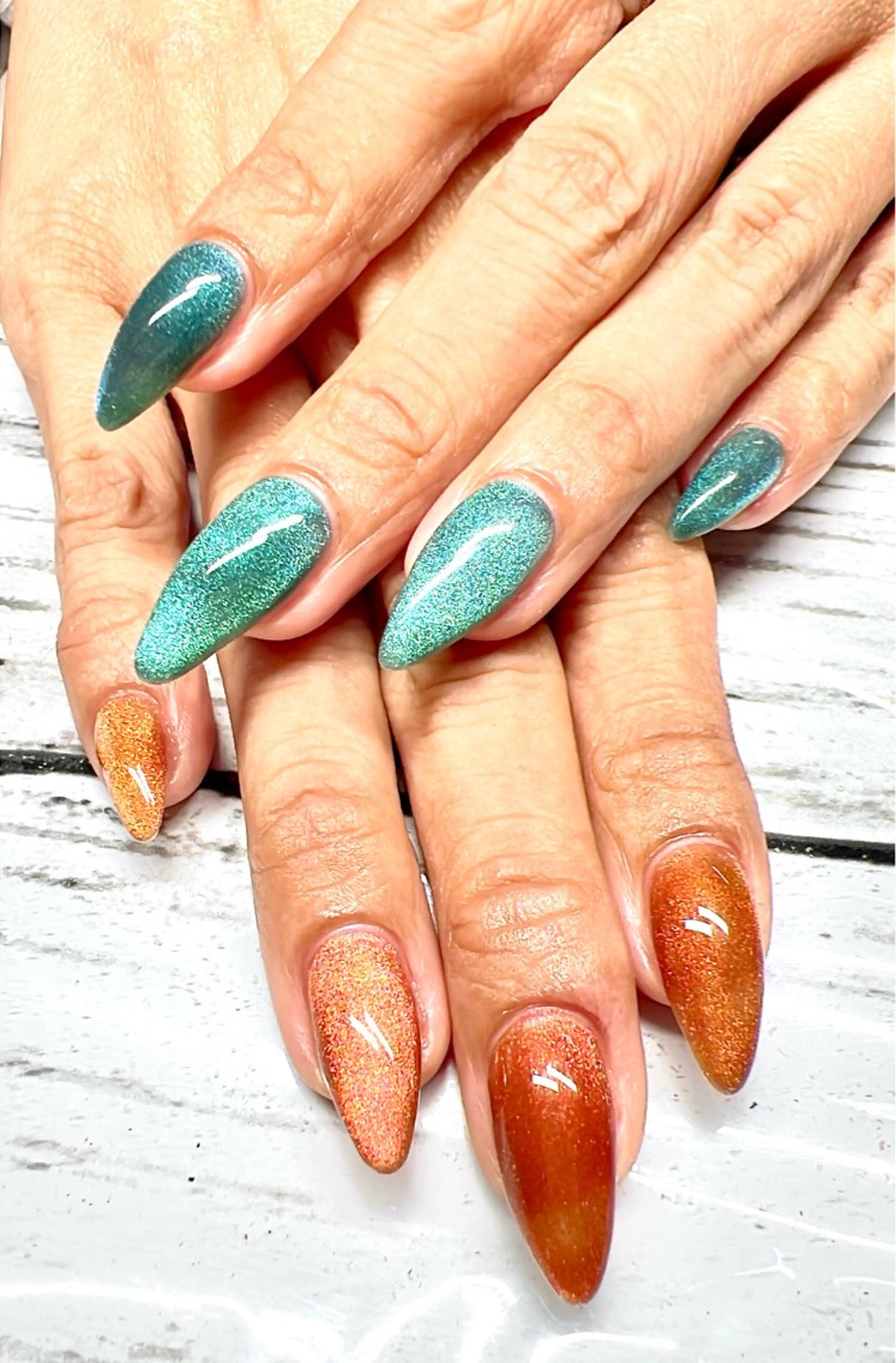 ネイル マグネットネイル kudo ikue👑のネイルデザイン