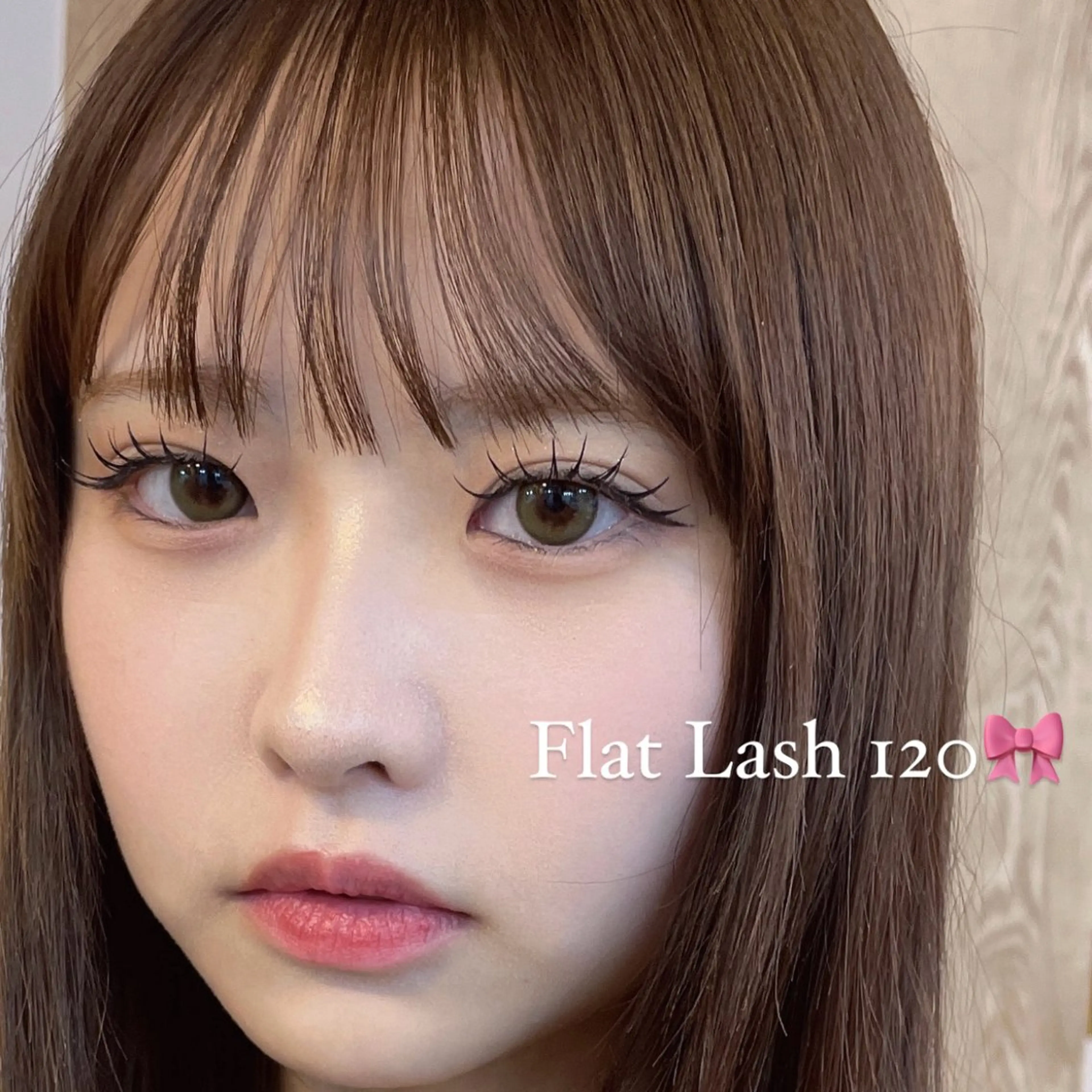 マツエク︎︎✨️まつげエクステ⟡フラットラッシュ🎀120本🎀の写真