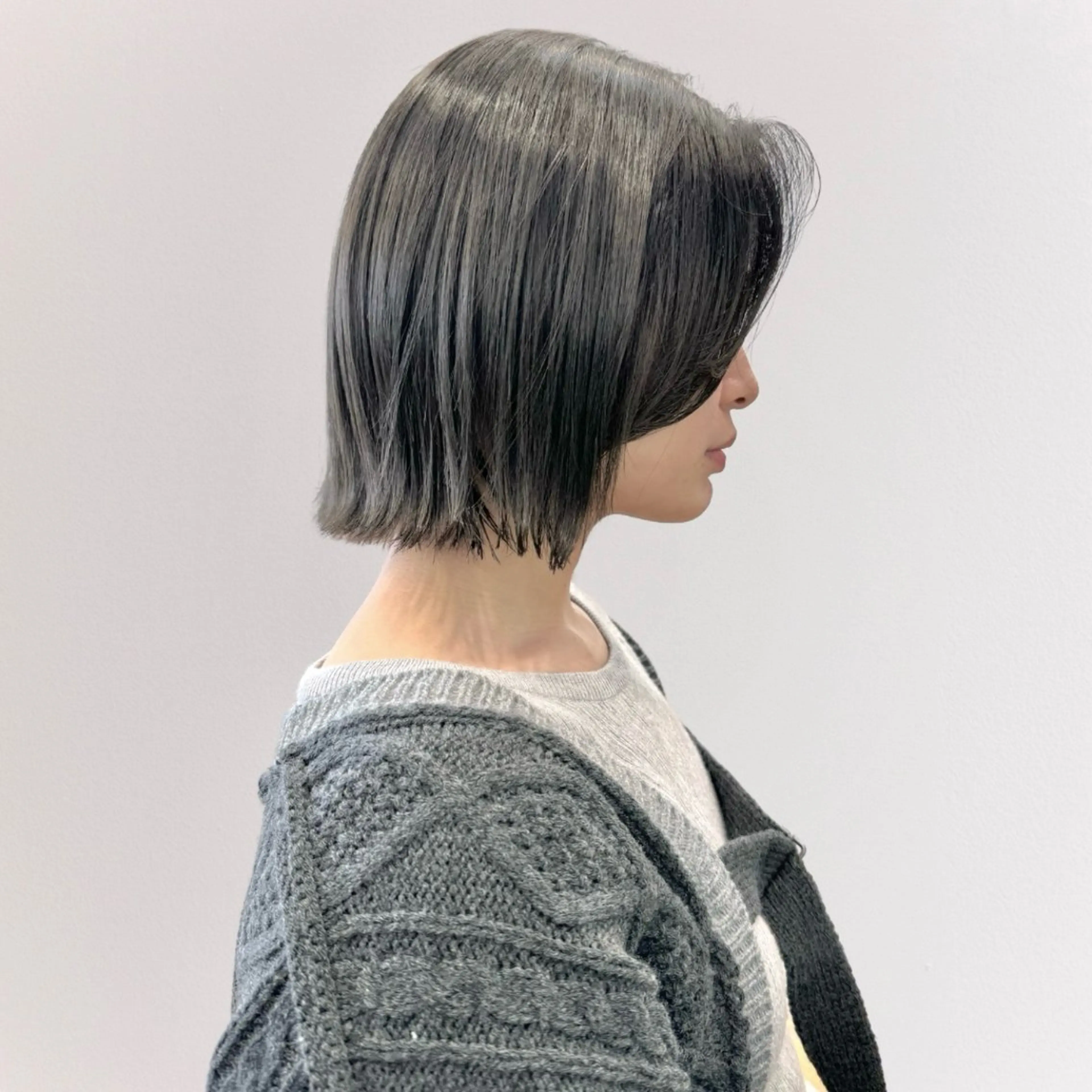 ショート カラー 透明感カラー カット ヘアカラー トリートメント KOHNO/ブリーチ なし/透明感カラーのヘアスタイル